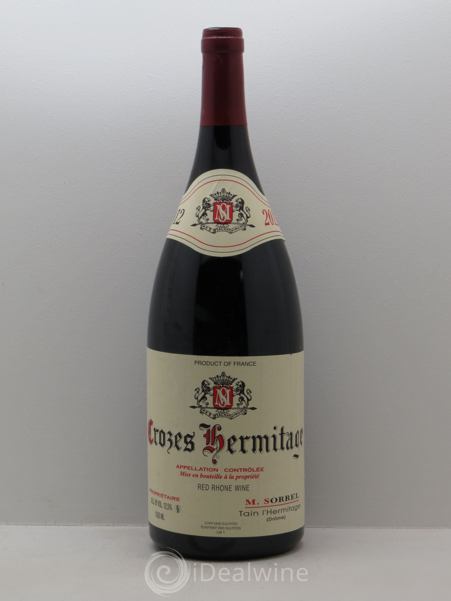 Crozes-Hermitage Marc Sorrel 2012 - Posten von 1 Magnum - 0