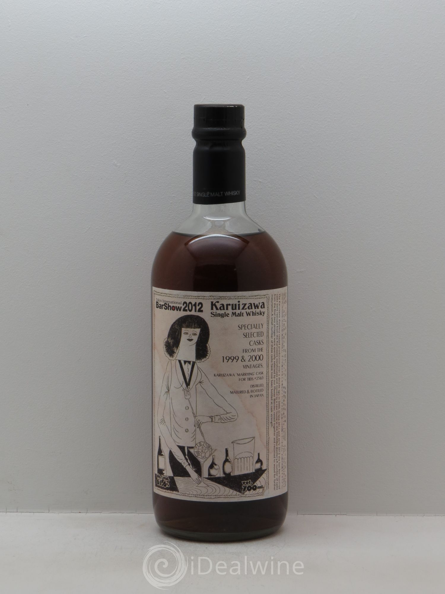 Whisky Karuizawa Barshow Specially Selected Casks from the 1999&2000 Vintages (Japon 61.6°) 2012 - Posten von 1 Flasche - 0