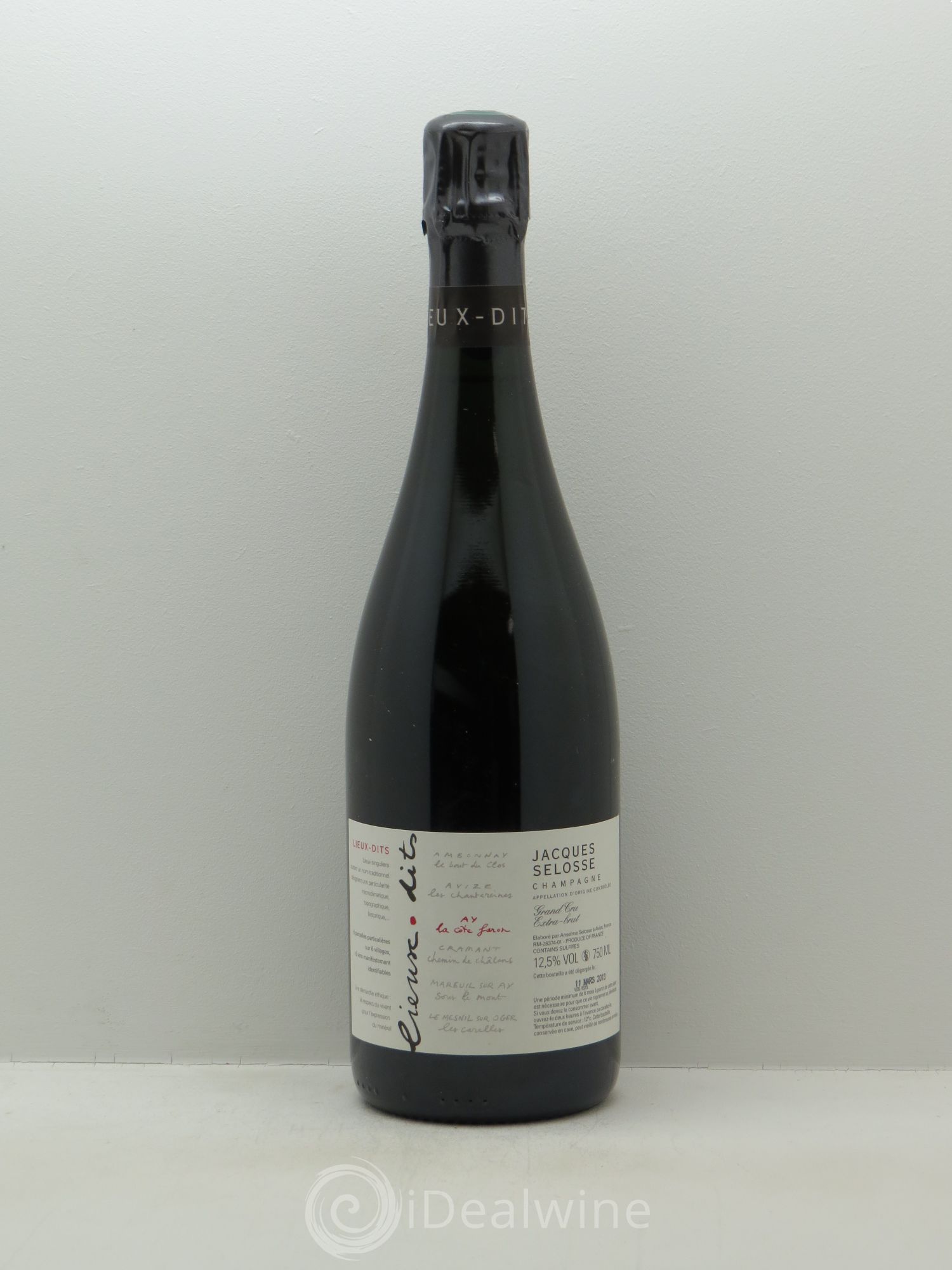 Champagne Selosse La Cote Faron - Posten von 1 Flasche - 0