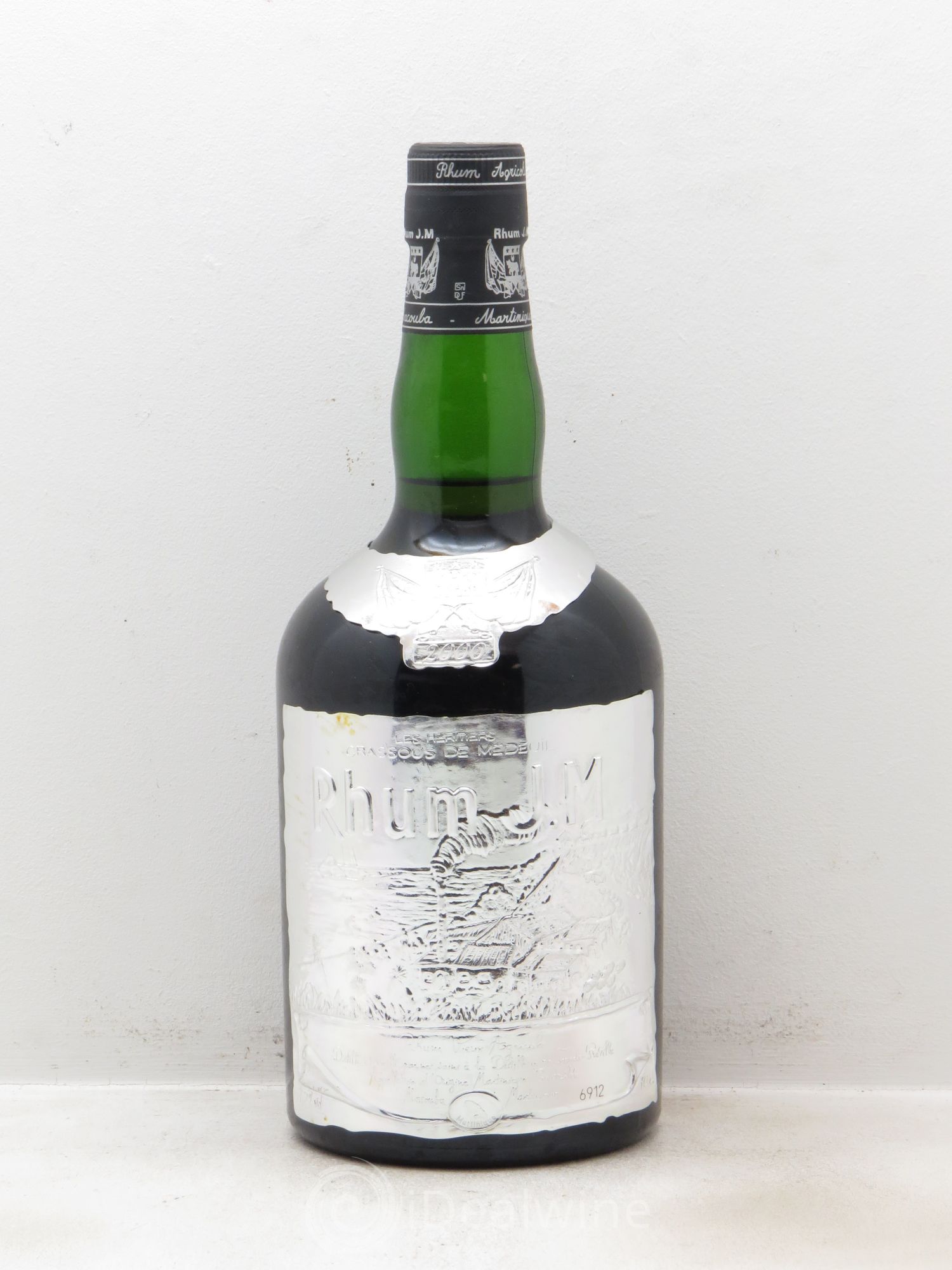 Rhum Martinique Millésimé 47,2° distillé Sept 2000. Embouteillé Nov 2010 Distillerie JM 2000 - Lotto di 1 bottiglia - 0