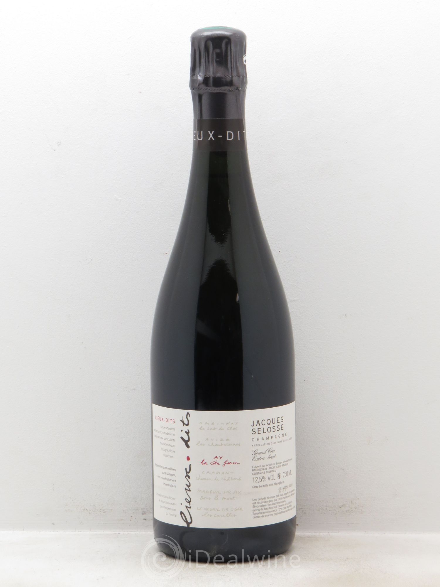 Champagne Selosse La Côte Faron Extra Brut - Posten von 1 Flasche - 0