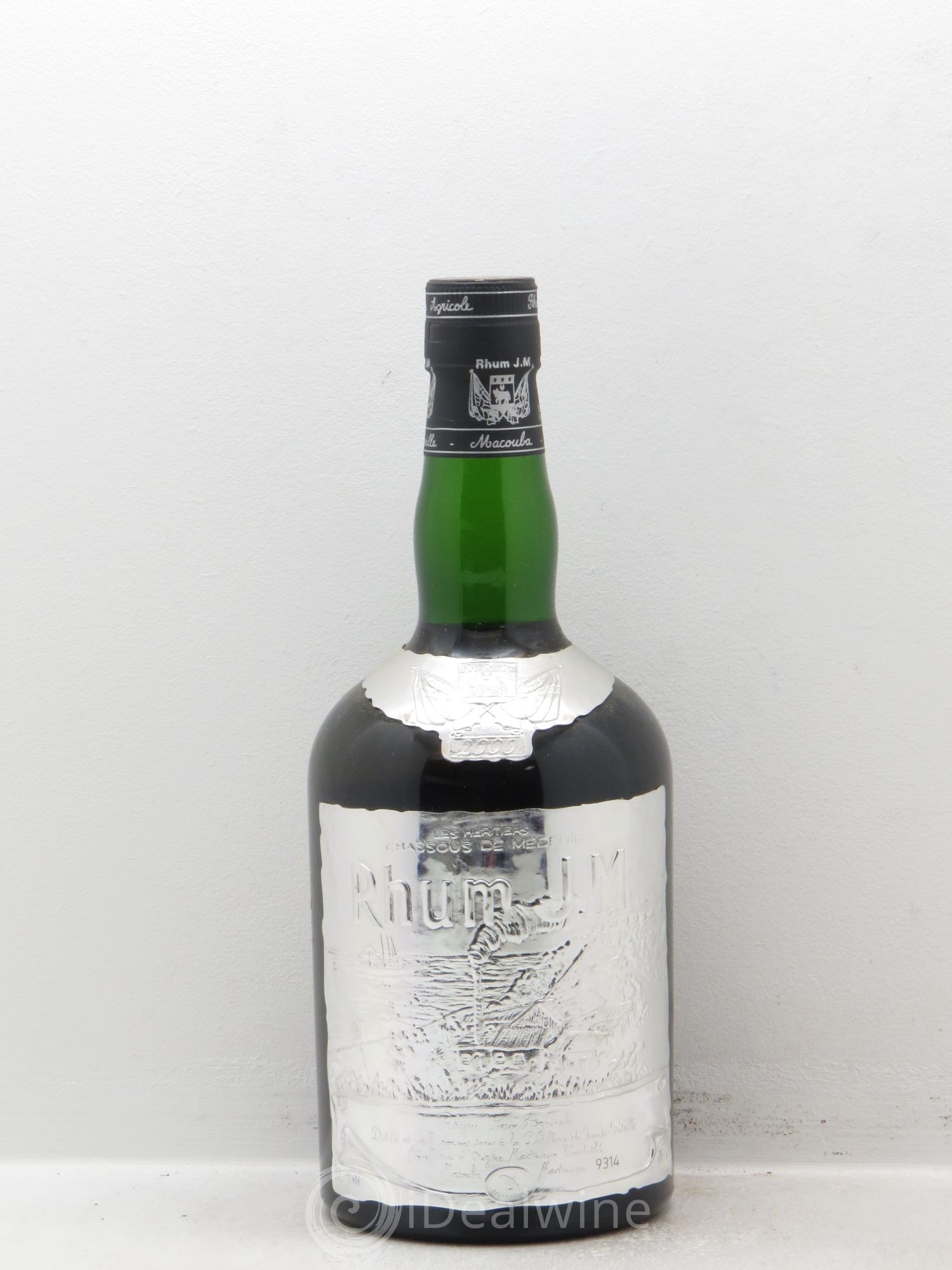 Rhum Martinique Distillerie JM 47.2° (ambré) 70cl 2000 - Lotto di 1 bottiglia - 0