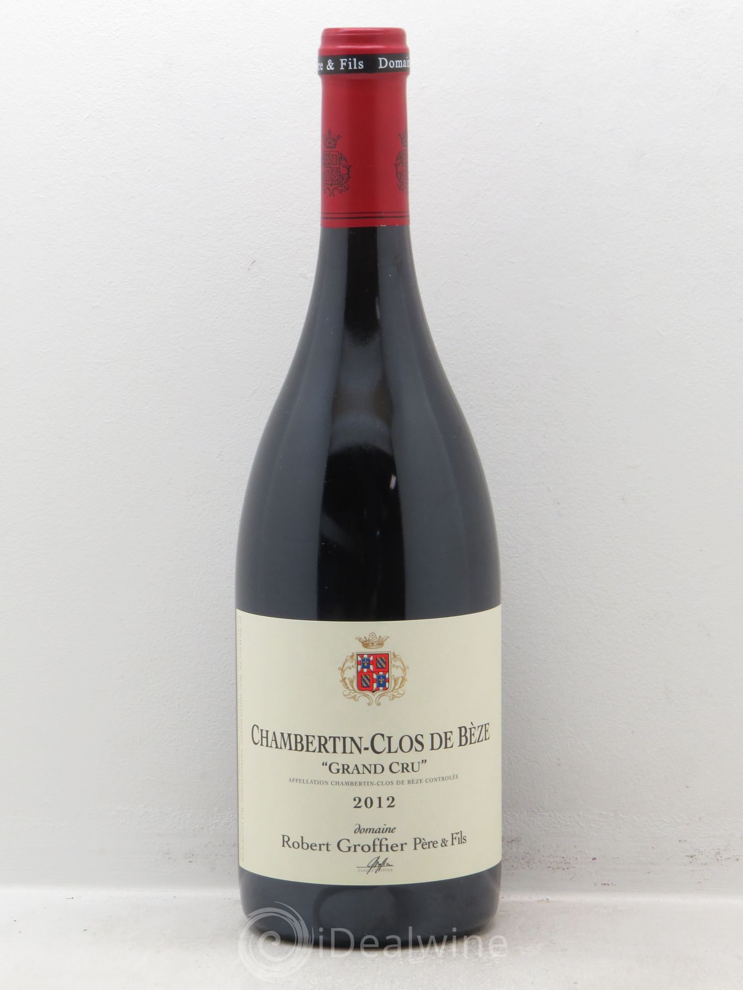 Chambertin Clos de Bèze Grand Cru Robert Groffier Père & Fils (Domaine) 2012 - Lot de 1 bouteille - 0
