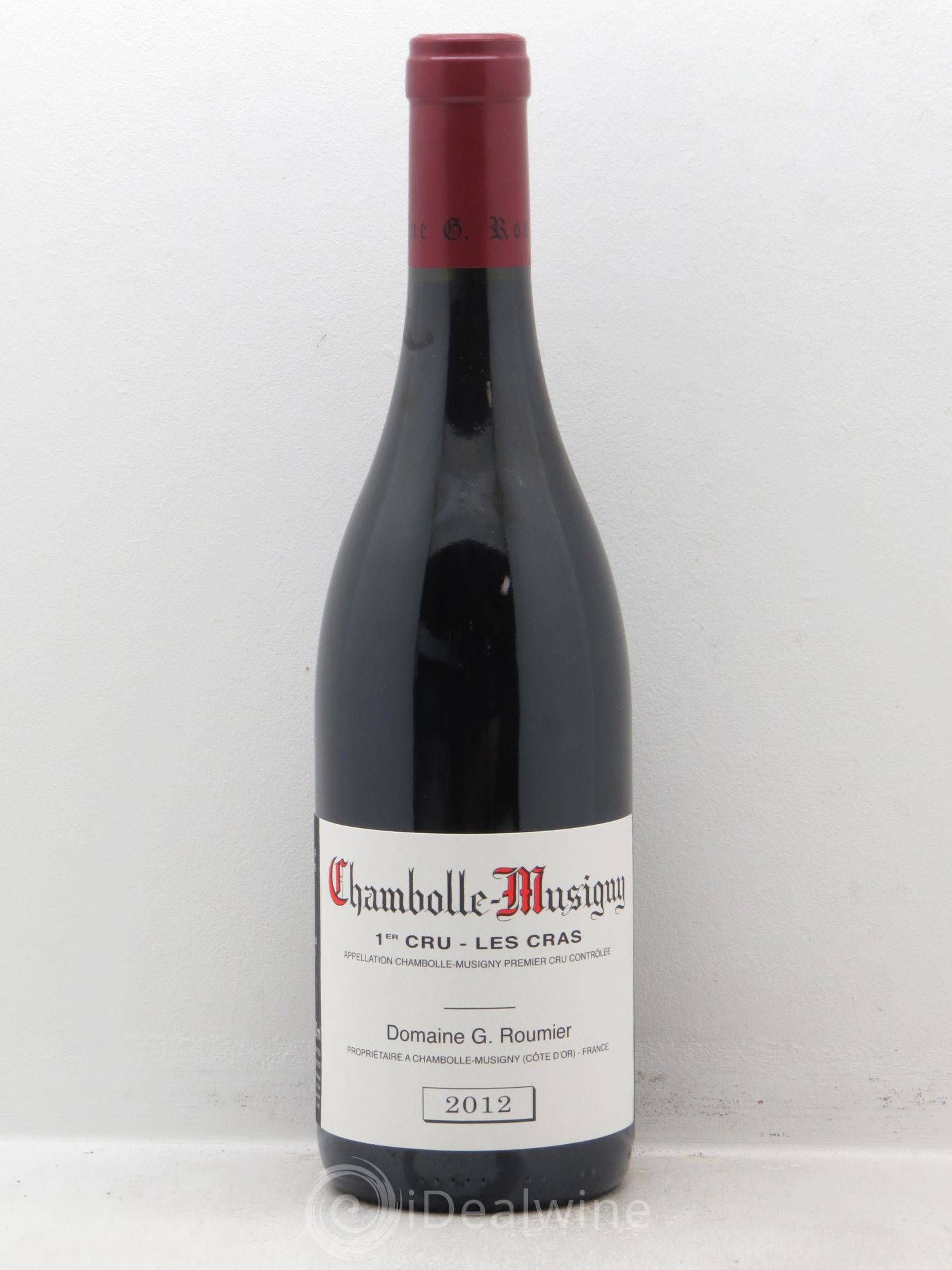 Chambolle-Musigny 1er Cru Les Cras Georges Roumier (Domaine) 2012 - Lot de 1 bouteille - 0