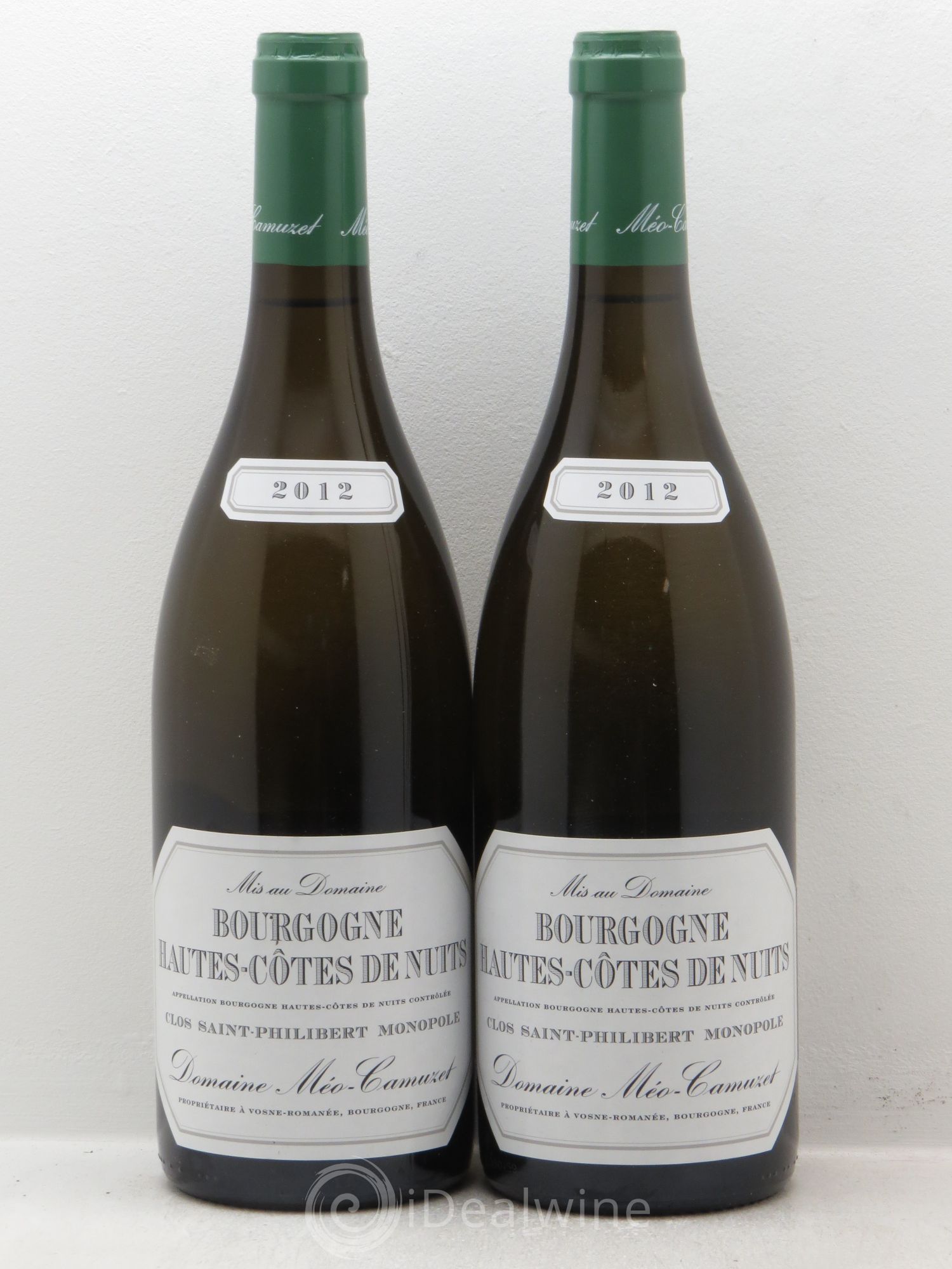 Hautes-Côtes de Nuits Clos Saint-Philibert Méo-Camuzet (Domaine) 2012 - Lot de 2 bouteilles - 0