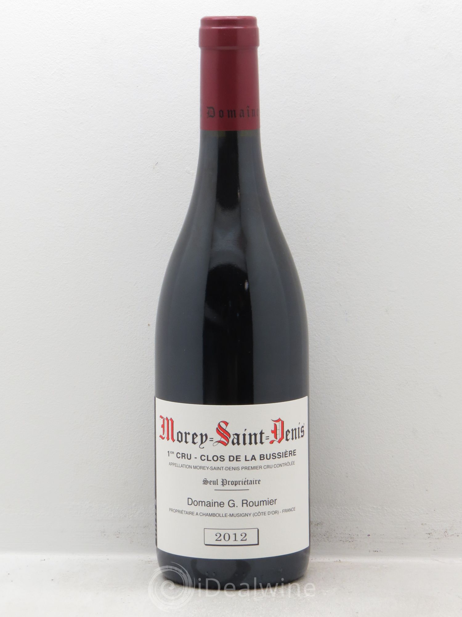 Morey-Saint-Denis 1er Cru Clos de la Bussière Georges Roumier (Domaine) 2012 - Lot de 1 bouteille - 0