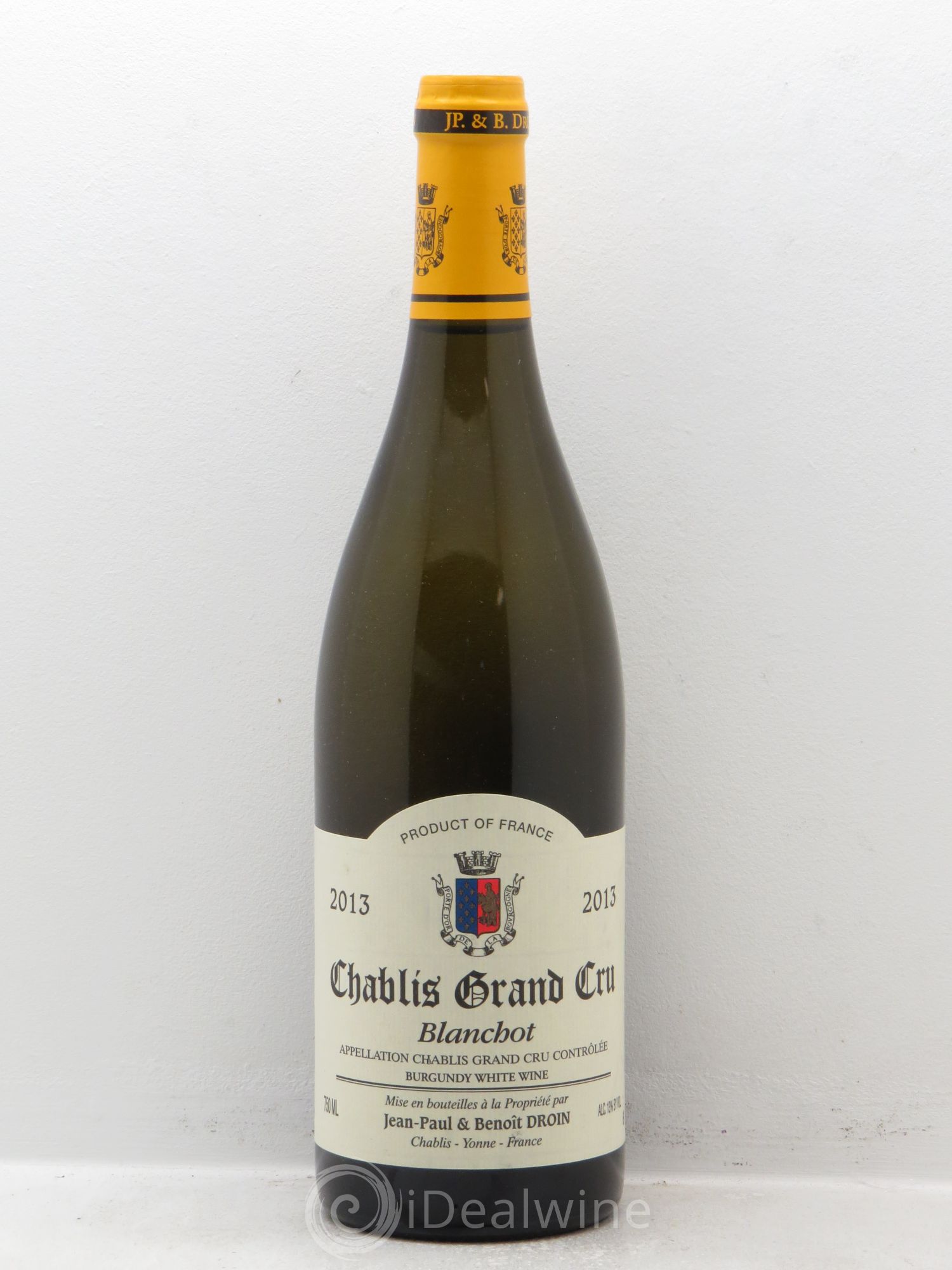 Chablis Grand Cru 2013 - Lot de 1 bouteille - 0
