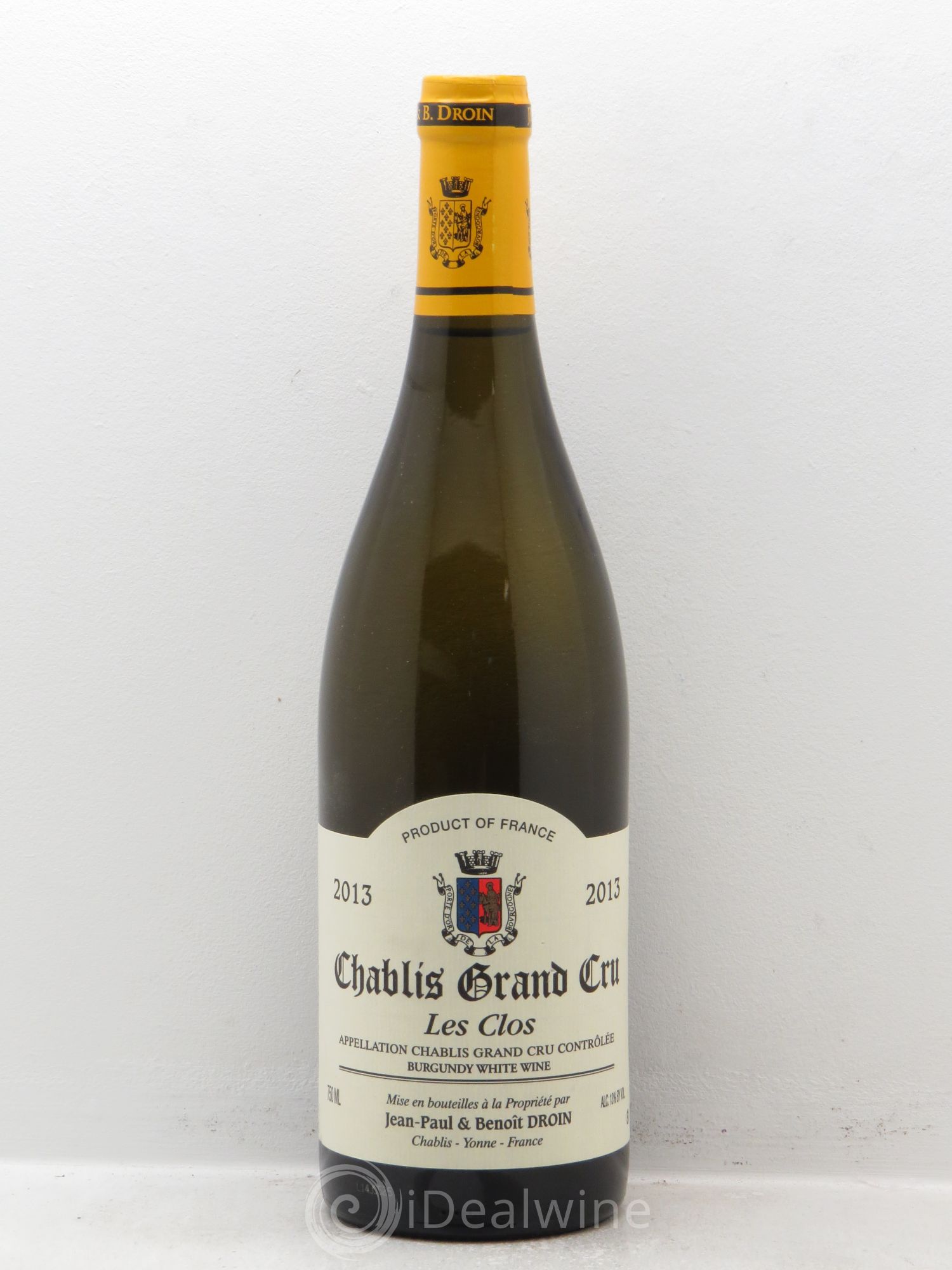 Chablis Grand Cru 2013 - Lot de 1 bouteille - 0