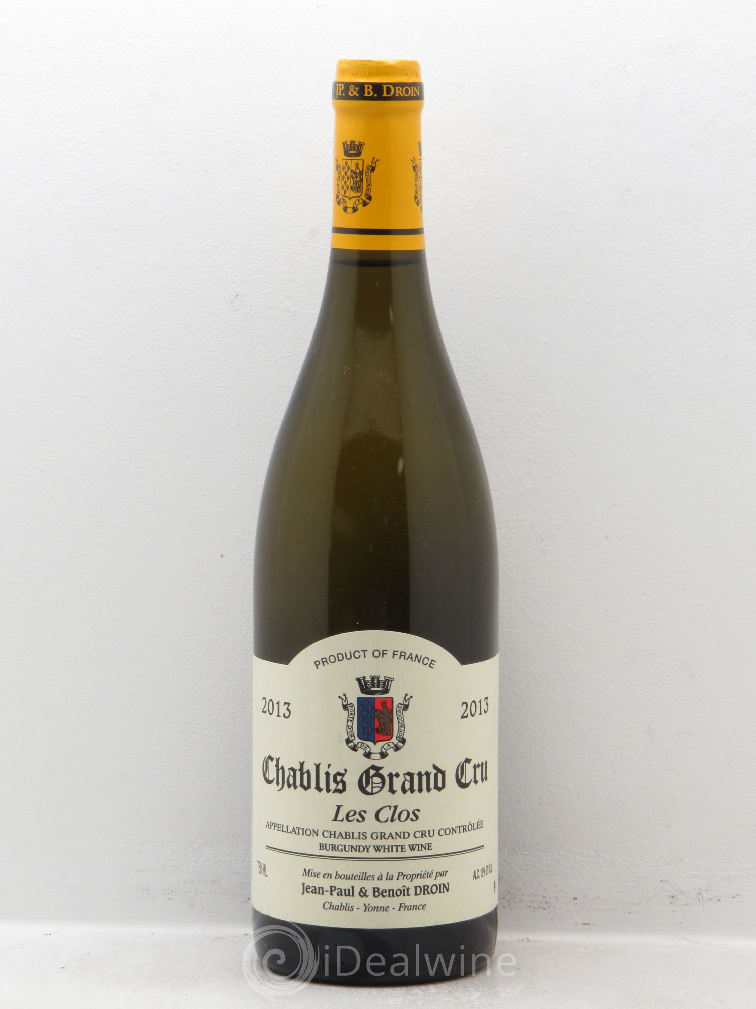 Chablis Grand Cru 2013 - Lot de 1 bouteille - 0