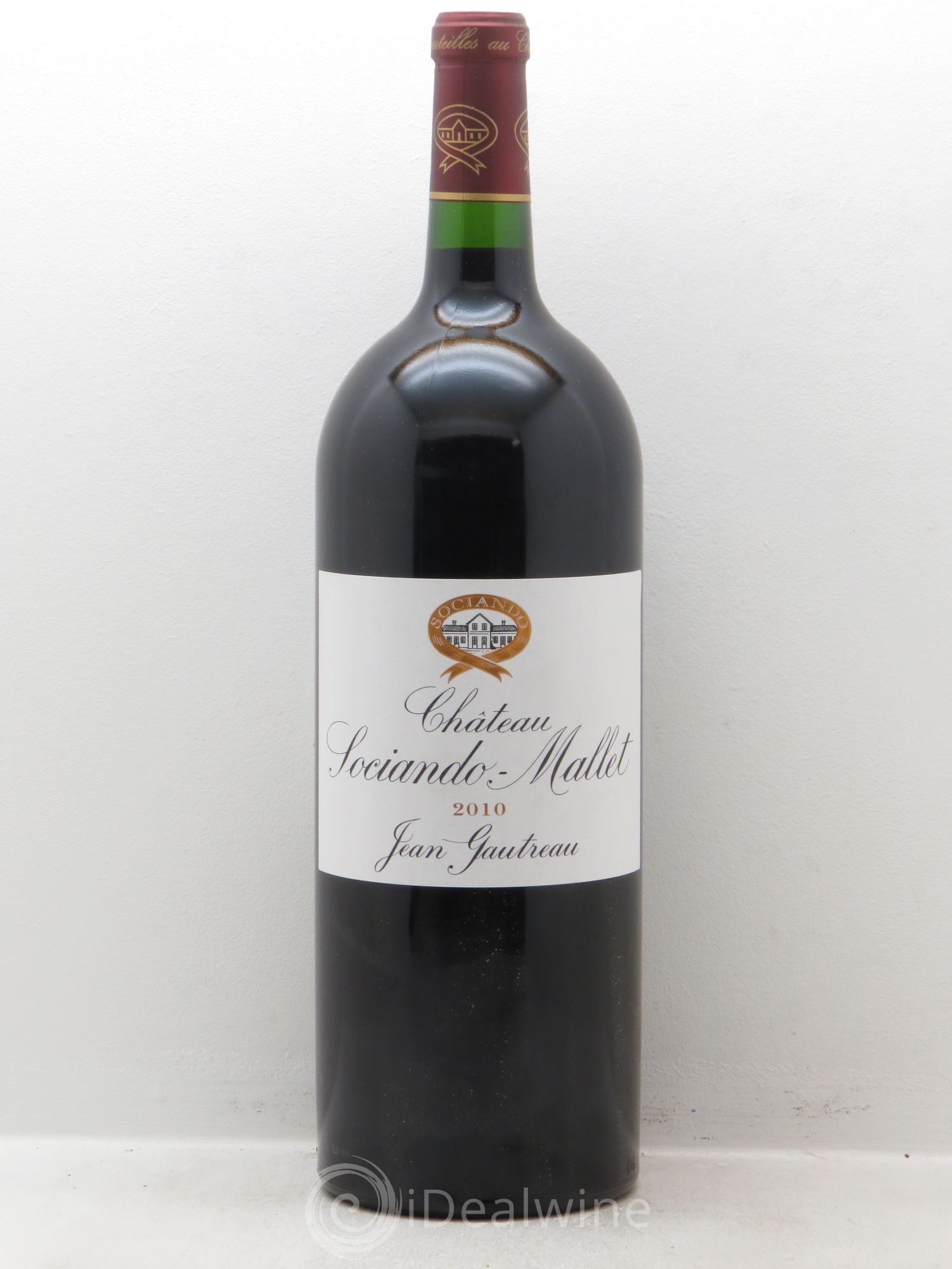 Château Sociando Mallet 2010 - Lot de 1 magnum - 0