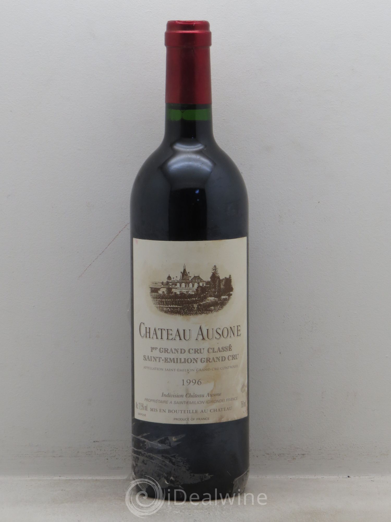 Château Ausone 1er Grand Cru Classé A 1996 - Lot de 1 bouteille - 0