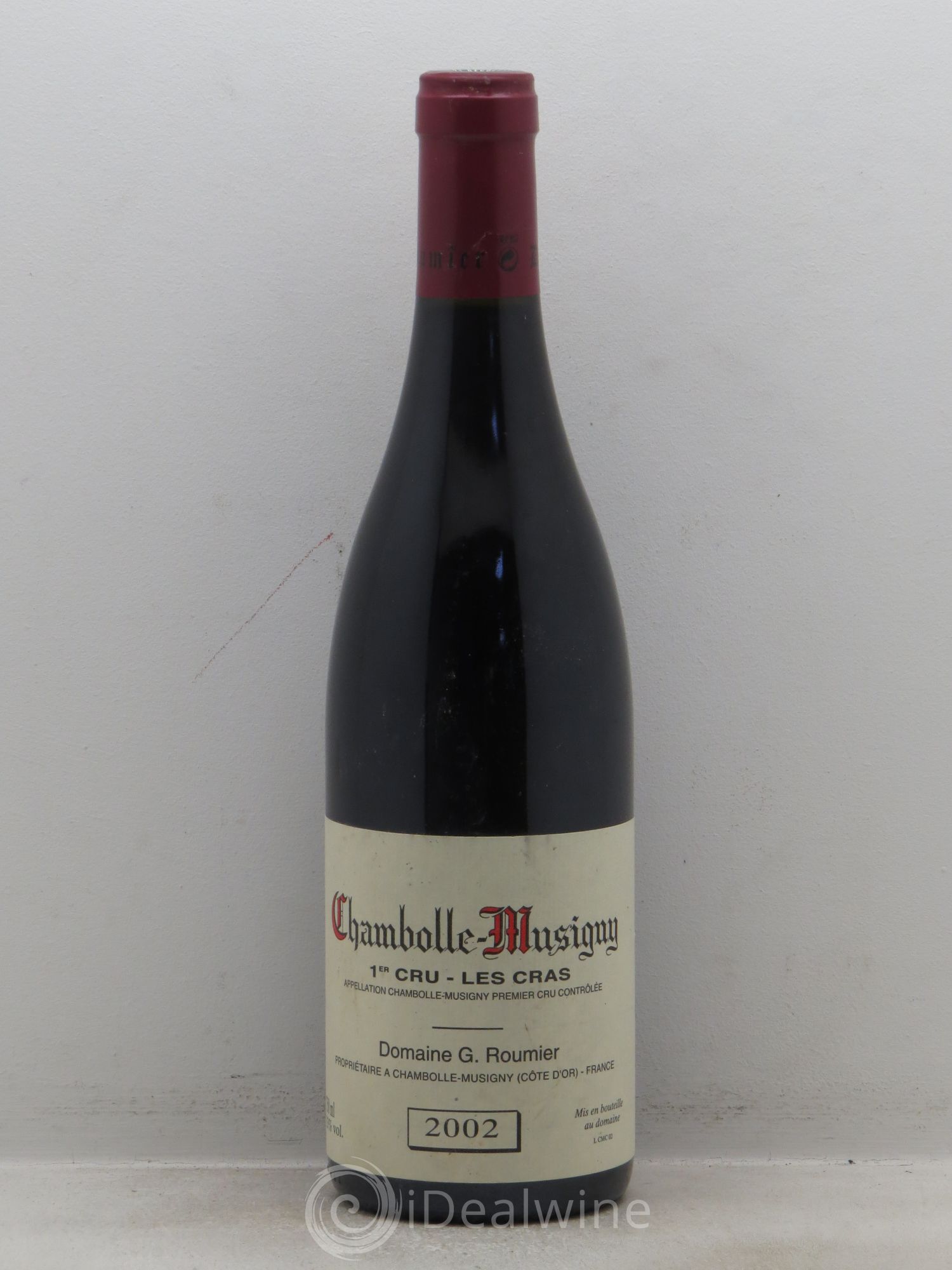 Chambolle-Musigny 1er Cru Les Cras Georges Roumier (Domaine) 2002 - Lot de 1 bouteille - 0