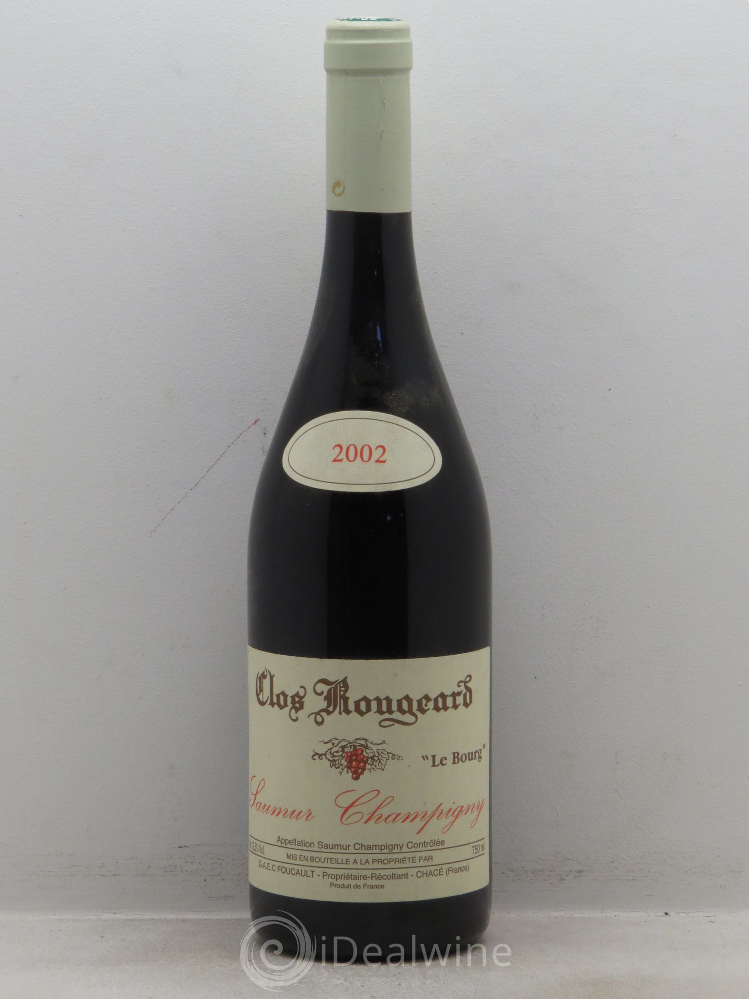 Saumur-Champigny Le Bourg Clos Rougeard 2002 - Lot de 1 bouteille - 0