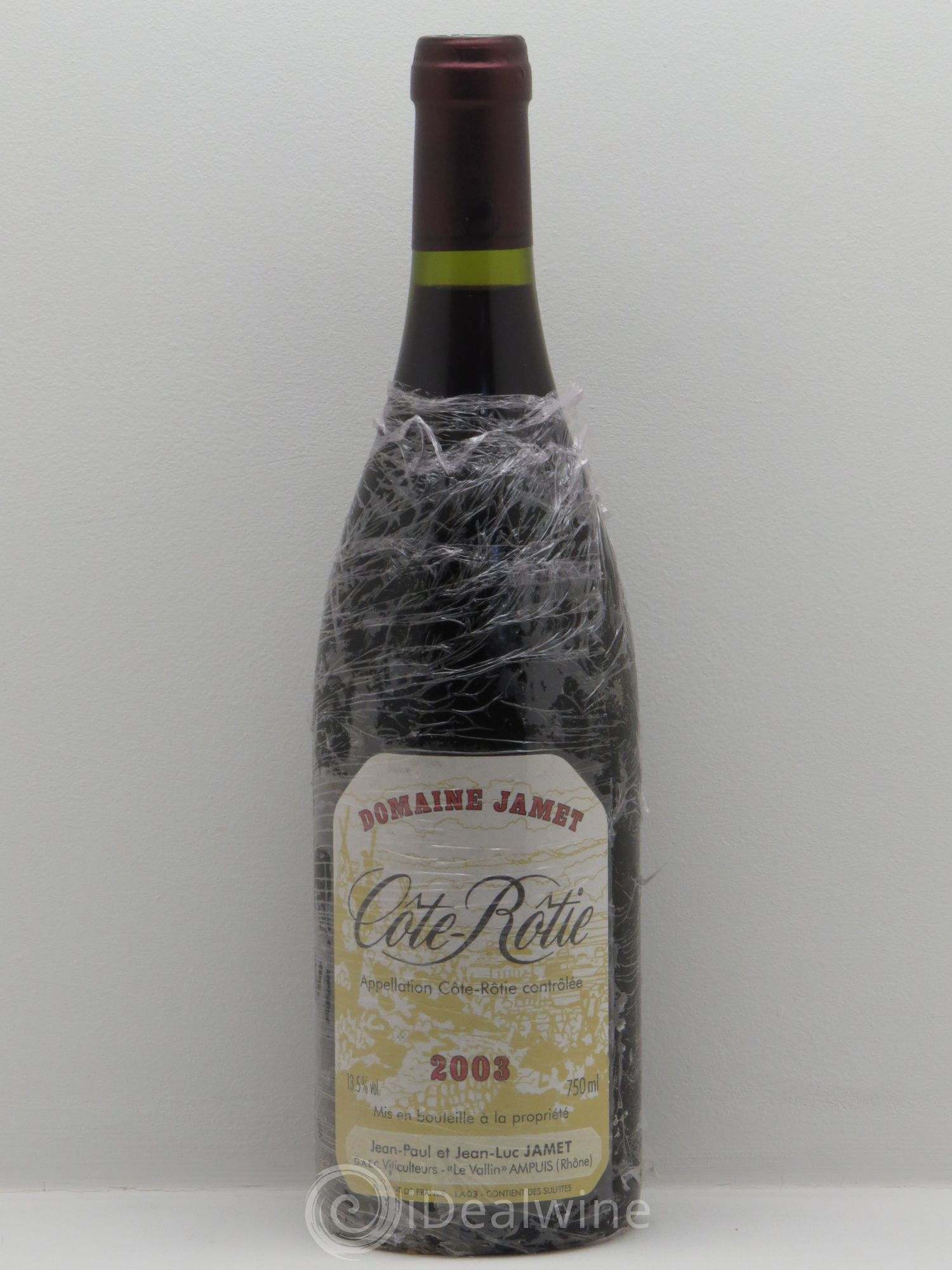Côte-Rôtie Jamet (Domaine) 2003 - Lot de 1 bouteille - 0