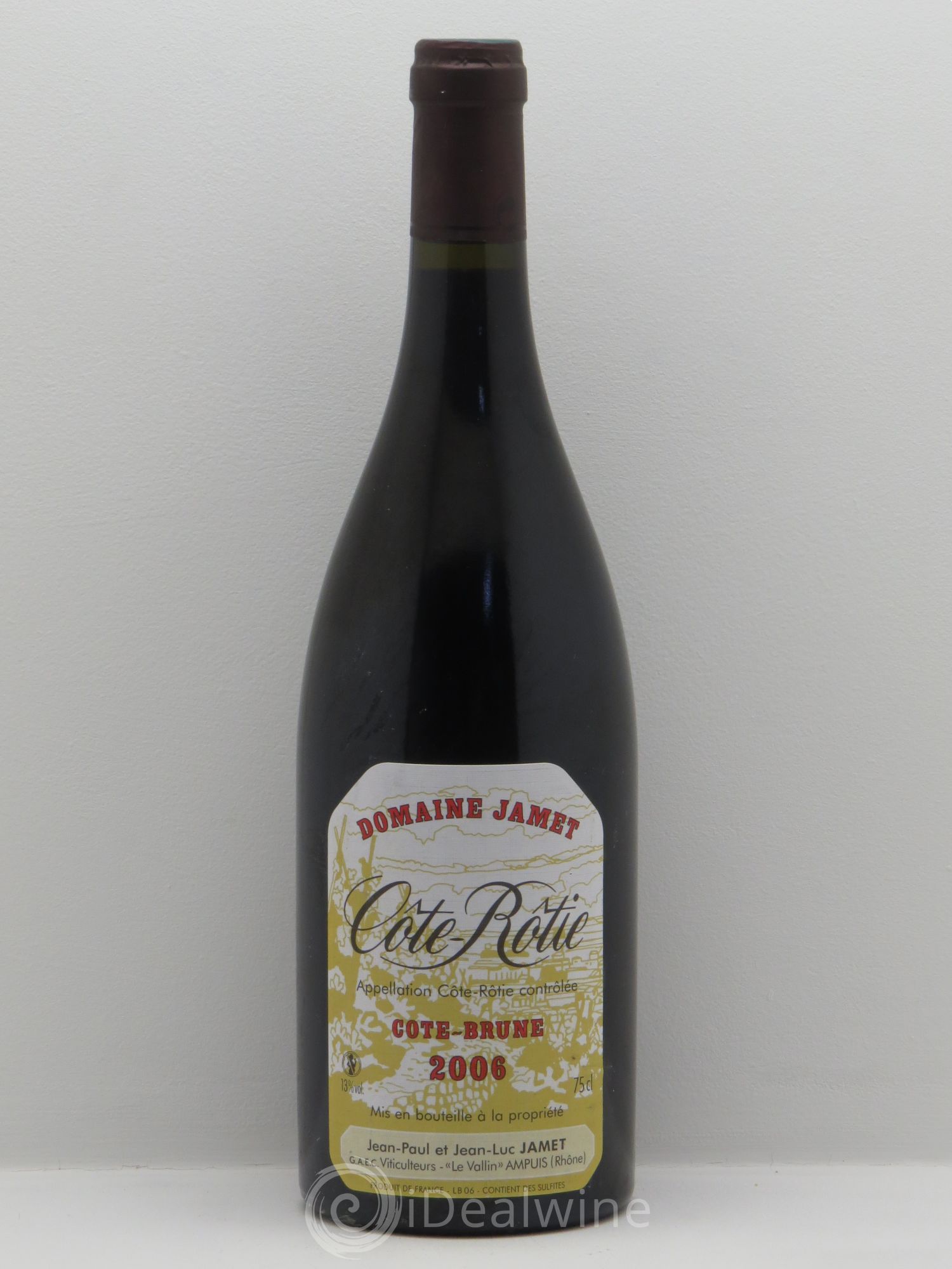 Côte-Rôtie Côte Brune Jamet (Domaine) 2006 - Lot de 1 bouteille - 0
