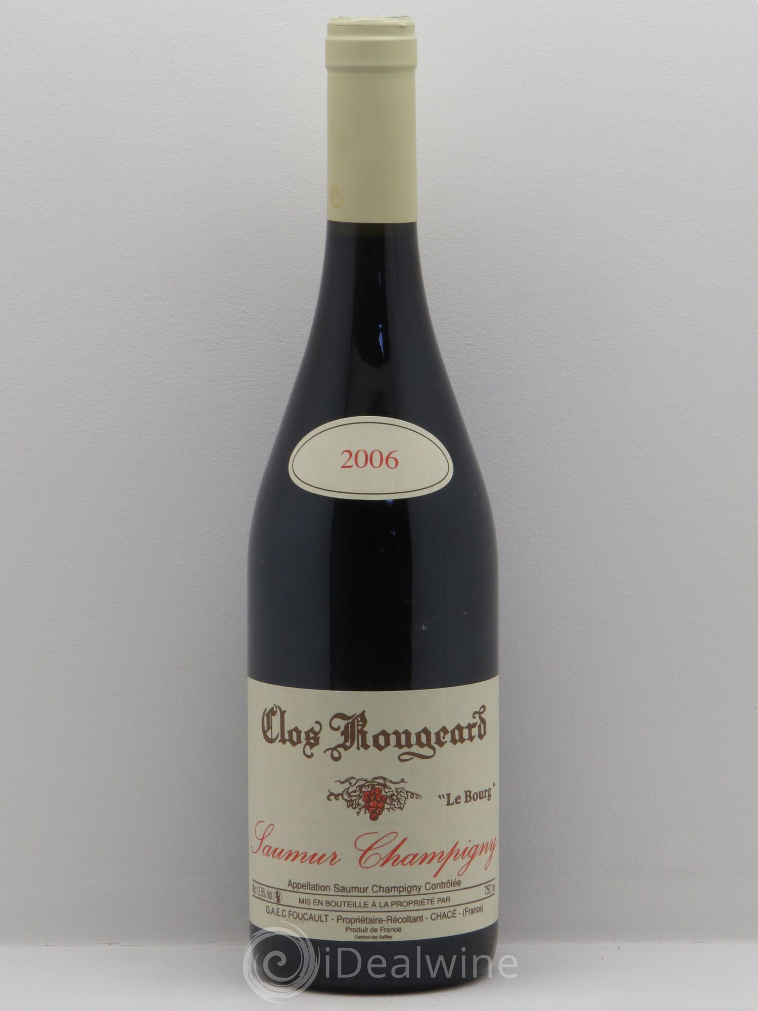 Saumur-Champigny Le Bourg Clos Rougeard 2006 - Lot de 1 bouteille - 0