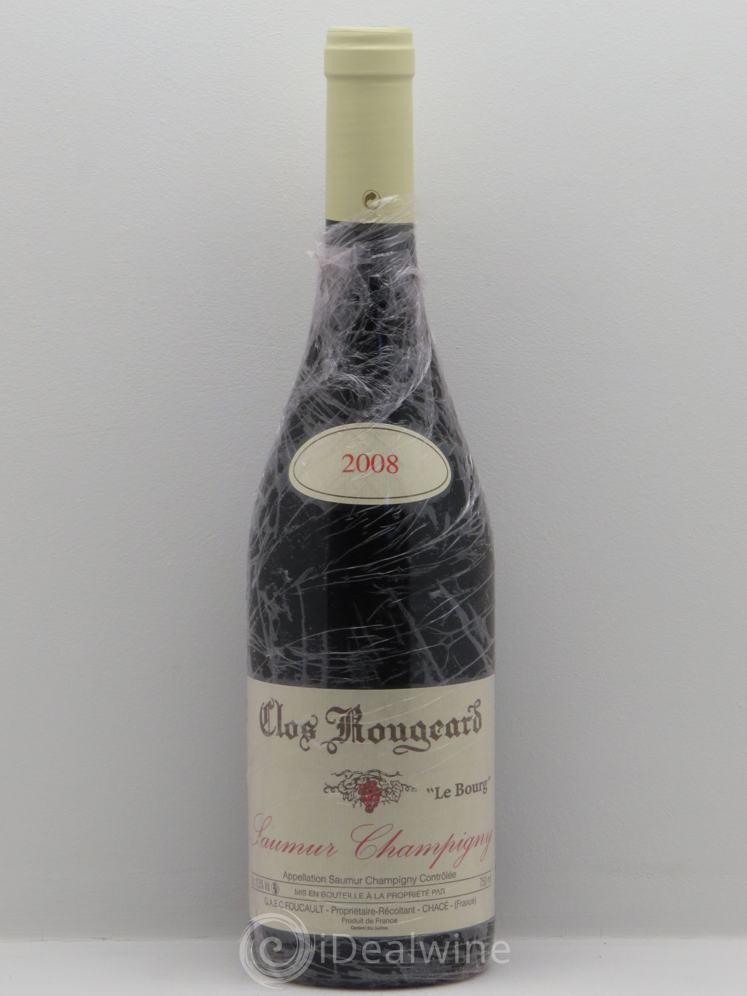Saumur-Champigny Le Bourg Clos Rougeard 2008 - Lot de 1 bouteille - 0