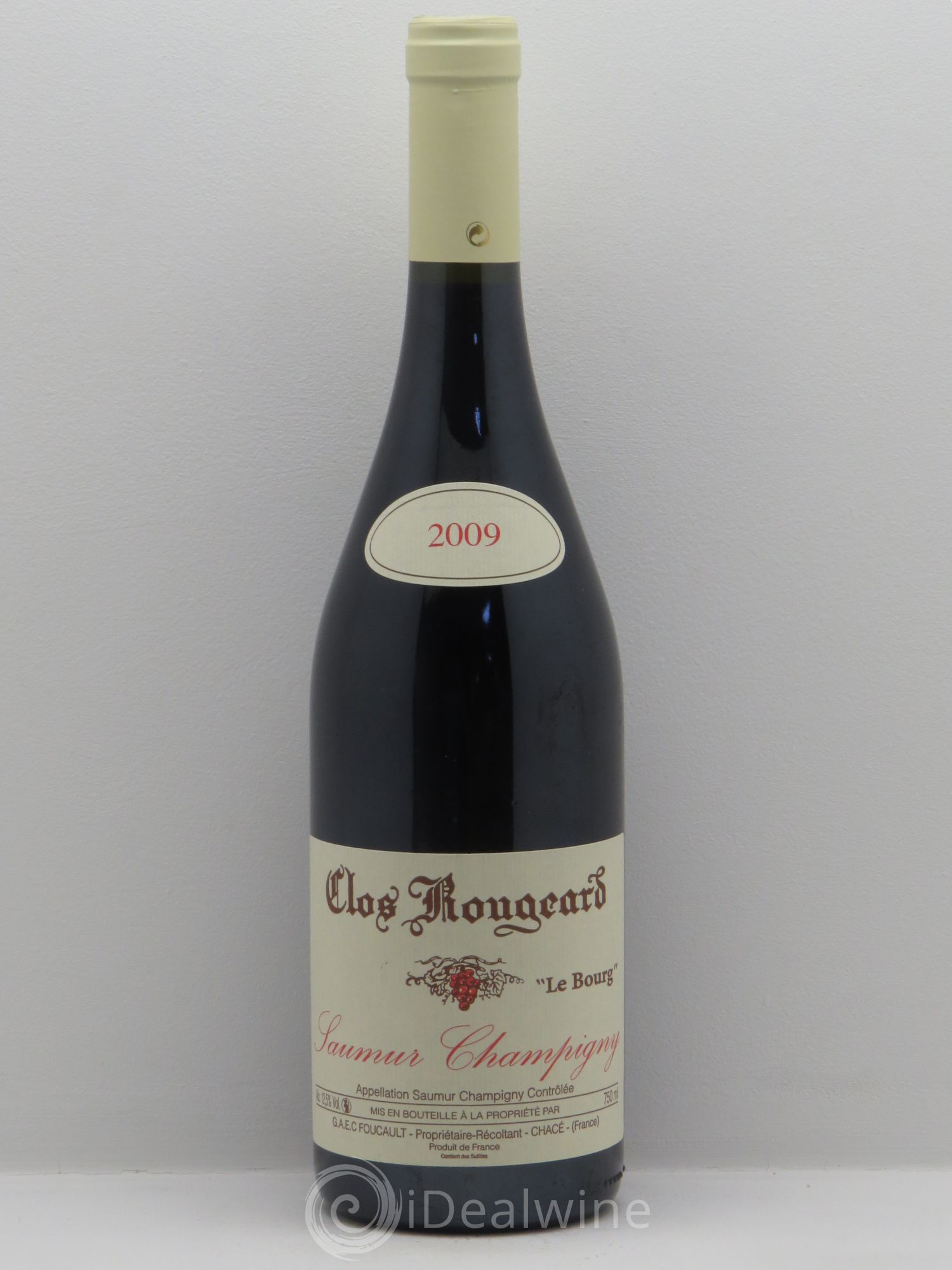 Saumur-Champigny Le Bourg Clos Rougeard 2009 - Lot de 1 bouteille - 0