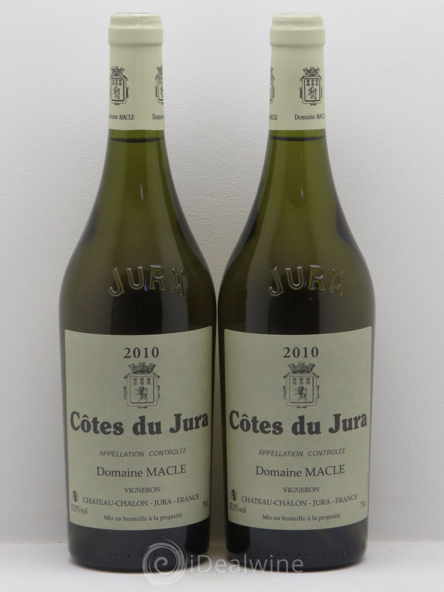 Côtes du Jura Jean Macle 2010 - Lot de 2 bouteilles - 0