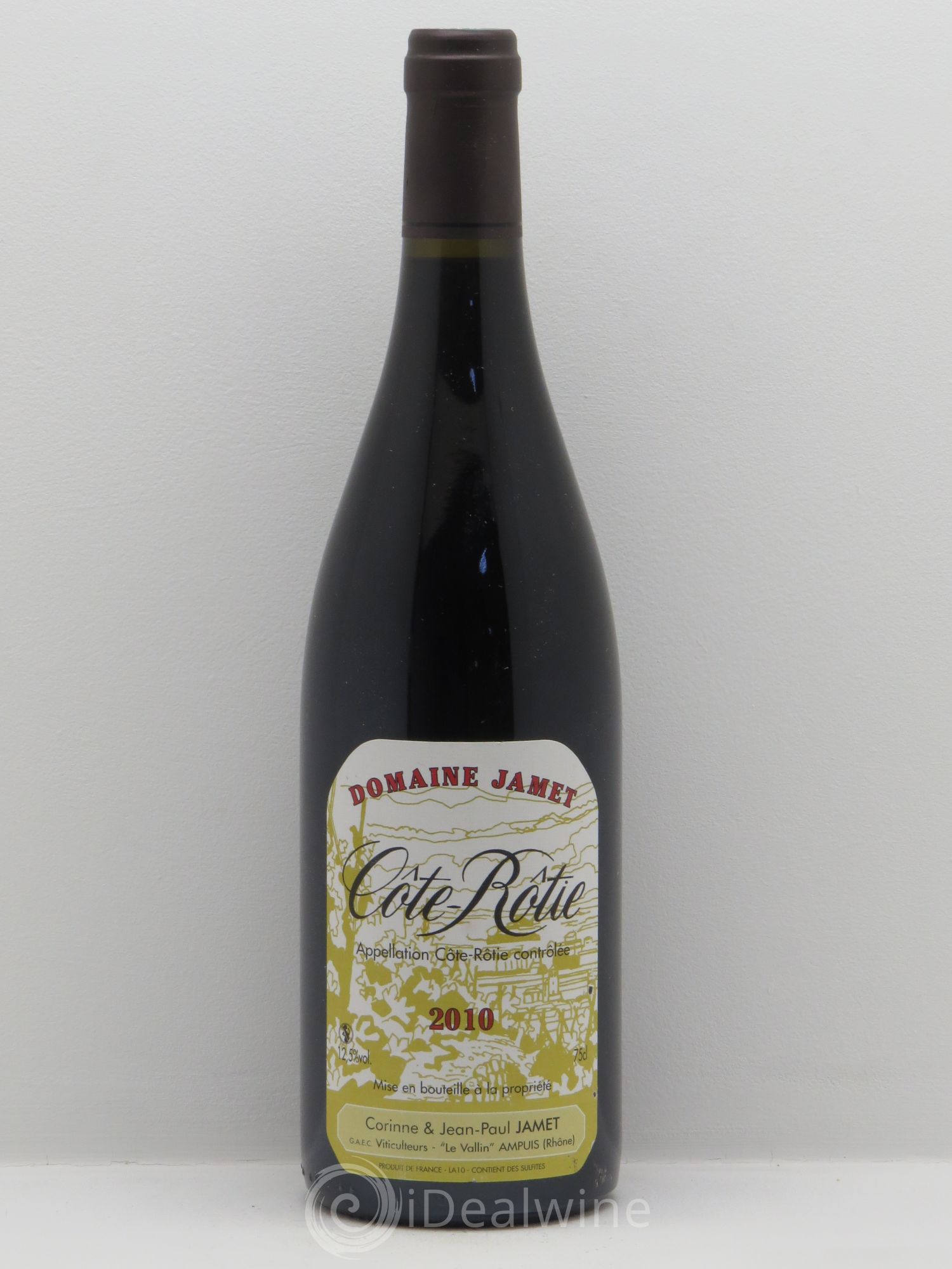 Côte-Rôtie Jamet (Domaine) 2010 - Lot de 1 bouteille - 0