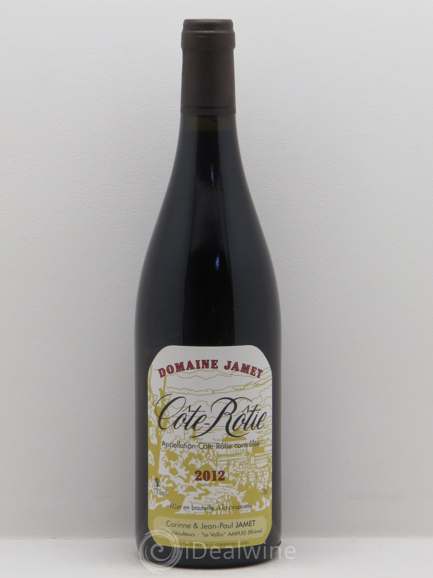 Côte-Rôtie Jamet (Domaine) 2012 - Lot de 1 bouteille - 0