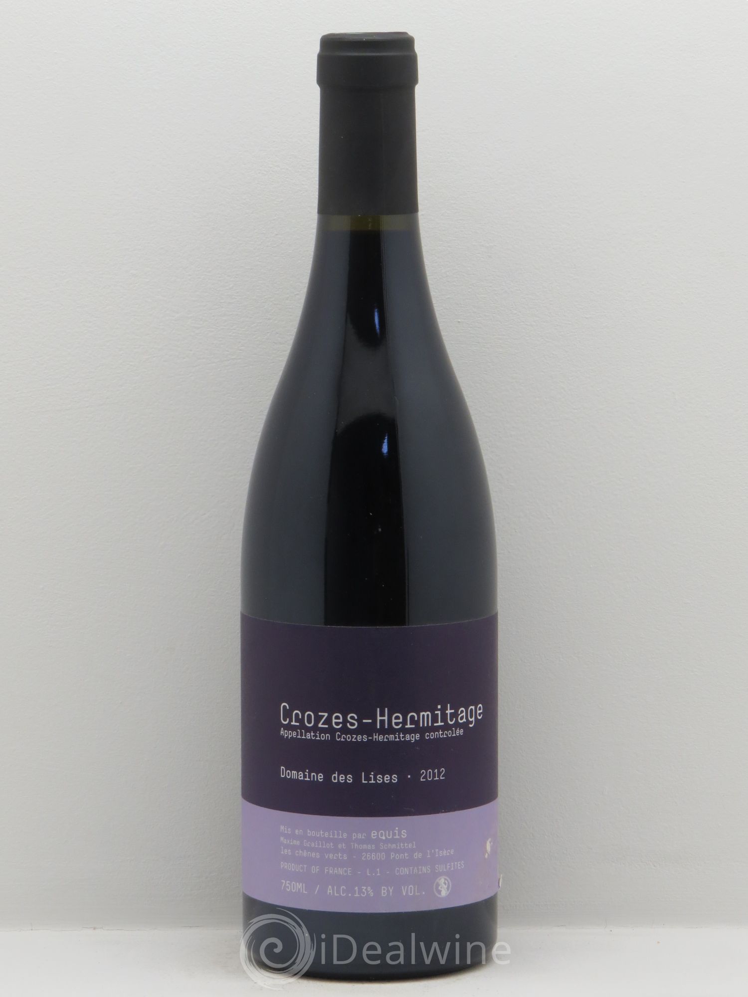 Crozes-Hermitage Maxime Graillot Domaine des Lises (sans prix de réserve) 2012 - Posten von 1 Flasche - 0