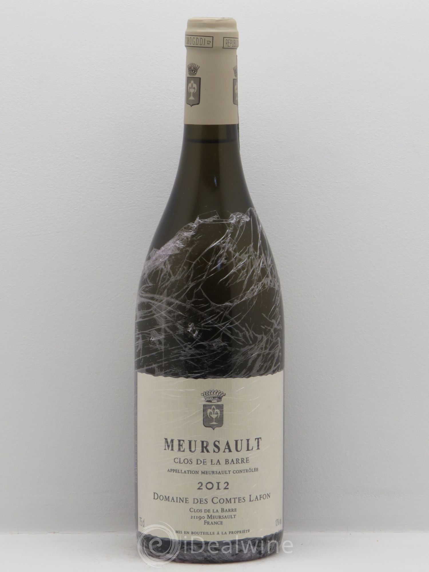 Meursault Clos de la Barre Comtes Lafon (Domaine des) 2012 - Lot de 1 bouteille - 0