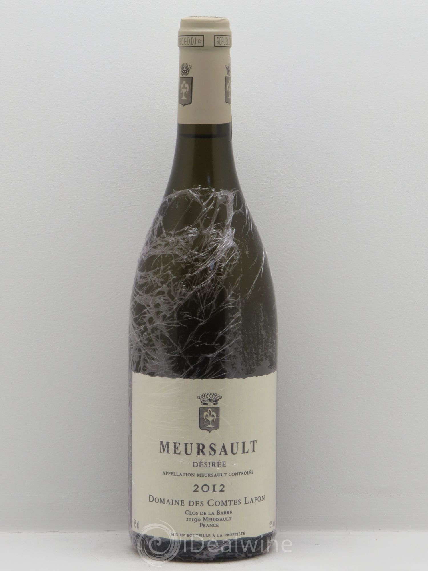 Meursault Désirée Comtes Lafon (Domaine des) 2012 - Lot de 1 bouteille - 0