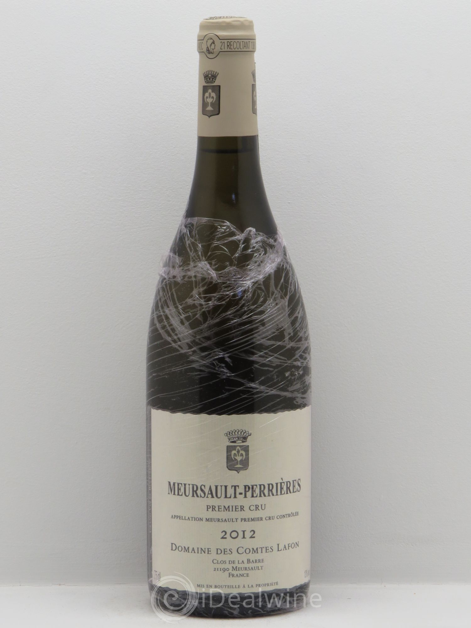 Meursault 1er Cru Perrières Comtes Lafon (Domaine des) 2012 - Lot de 1 bouteille - 0
