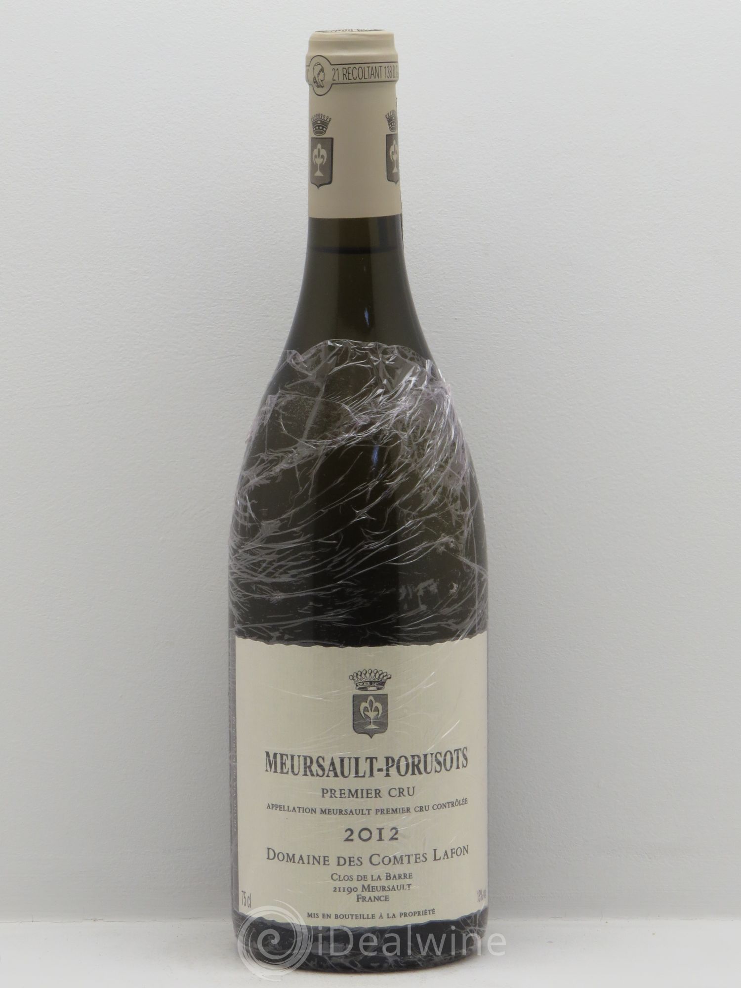 Meursault 1er Cru 2012 - Lot de 1 bouteille - 0