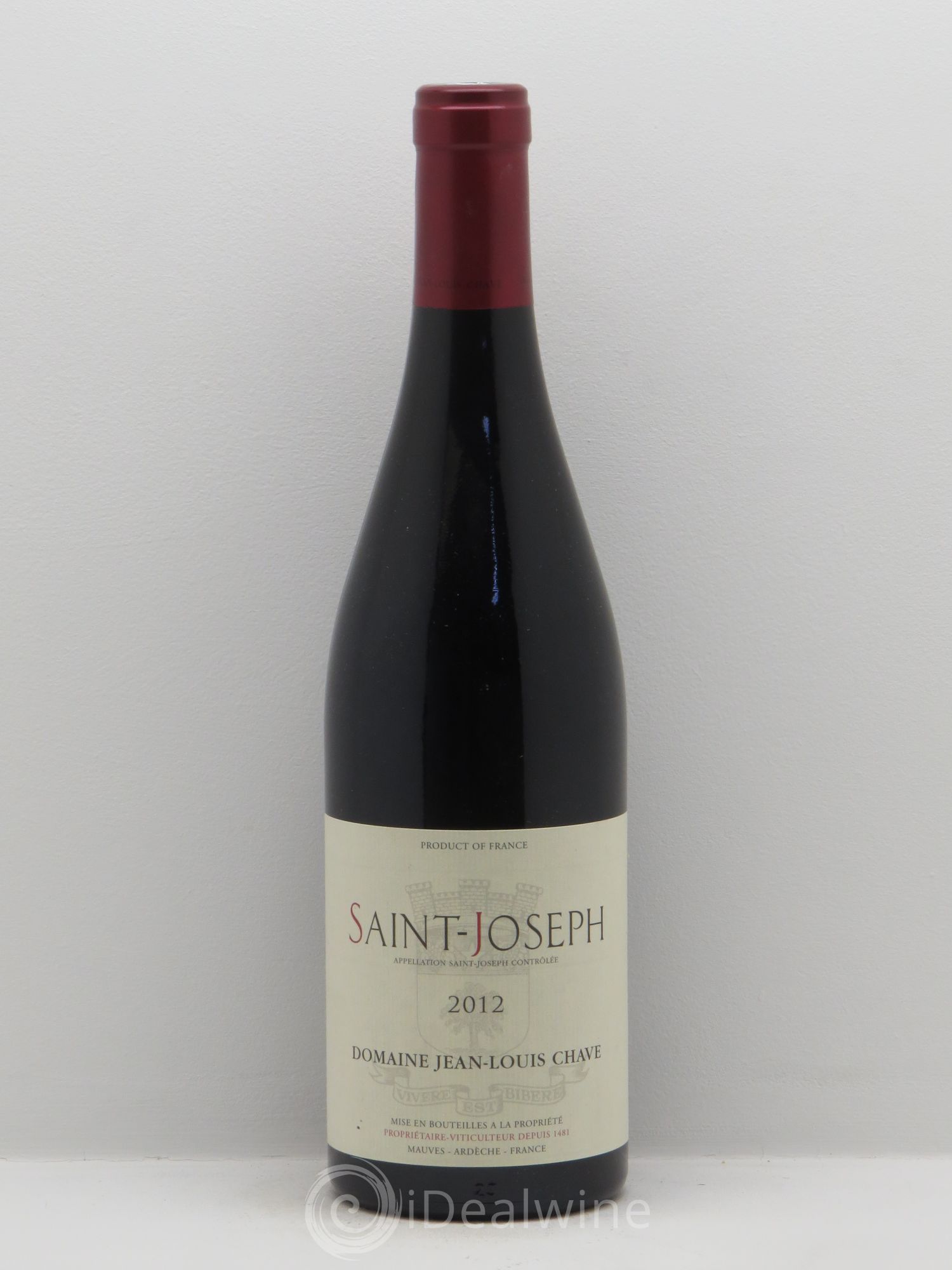 Saint-Joseph Jean-Louis Chave 2012 - Lot de 1 bouteille - 0