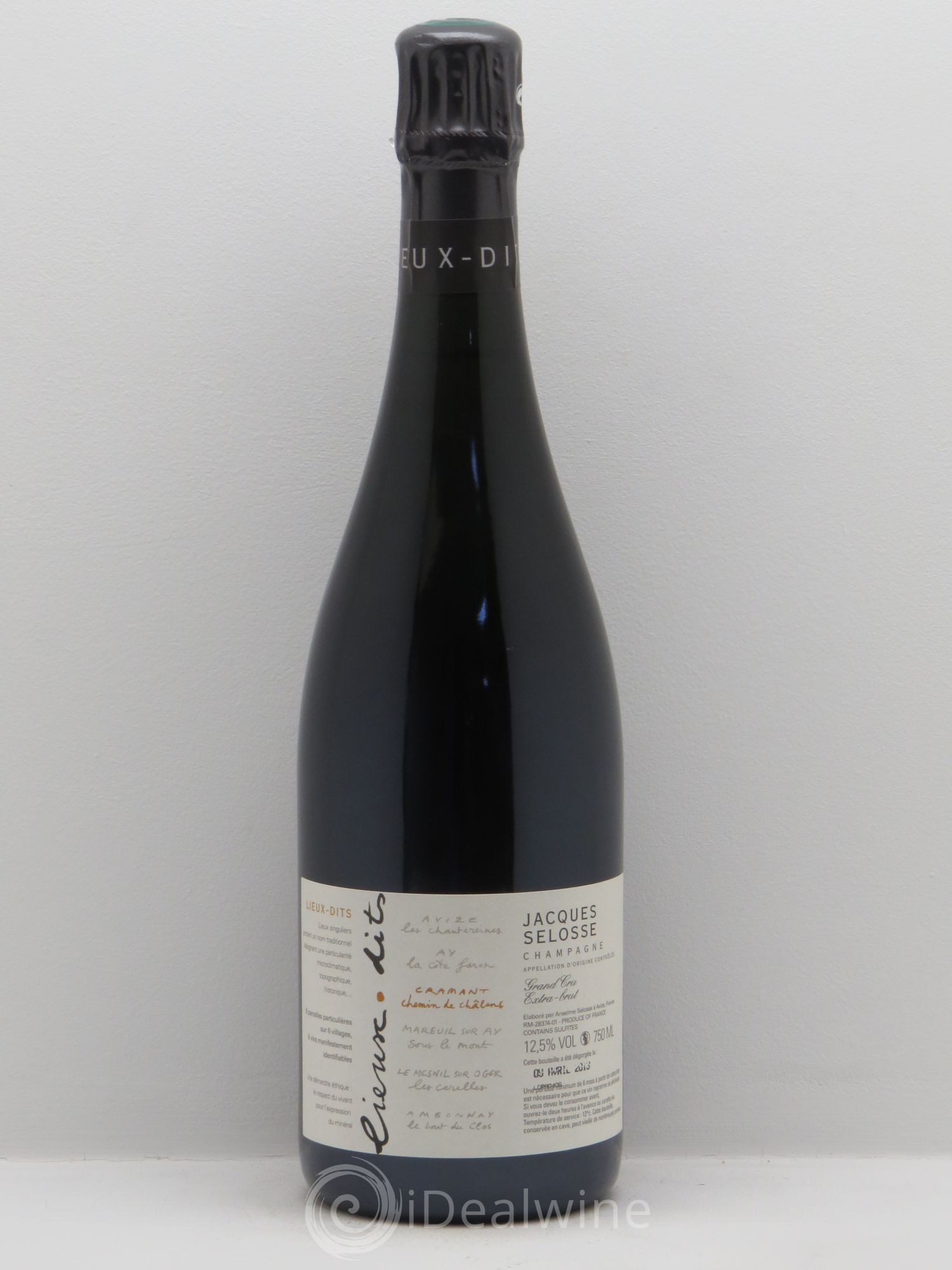 Champagne Selosse Grand cru Les Chemins de Châlon - Posten von 1 Flasche - 0