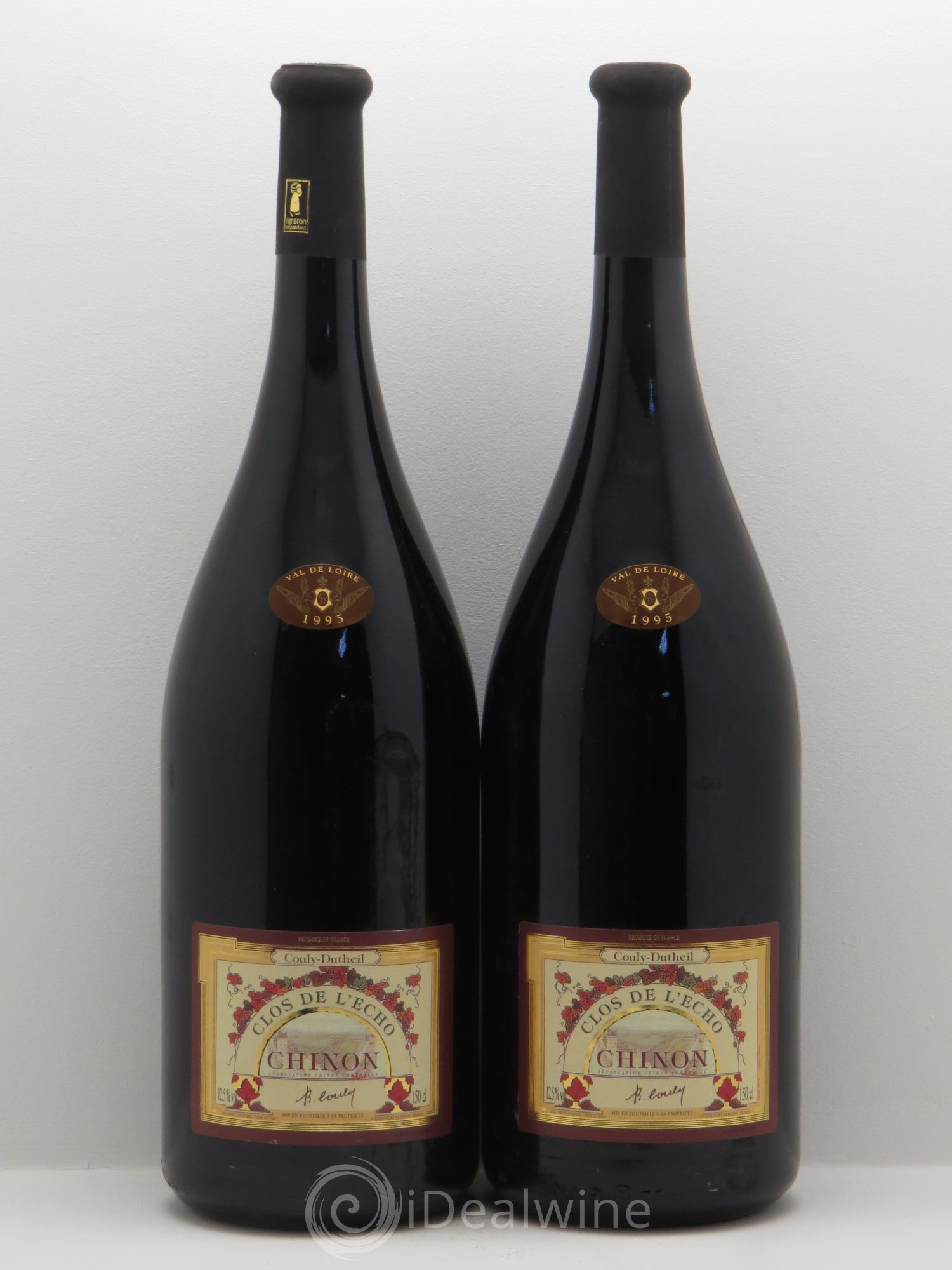 Chinon Clos de l'Echo Couly-Dutheil 1995 - Lot de 2 magnums - 0
