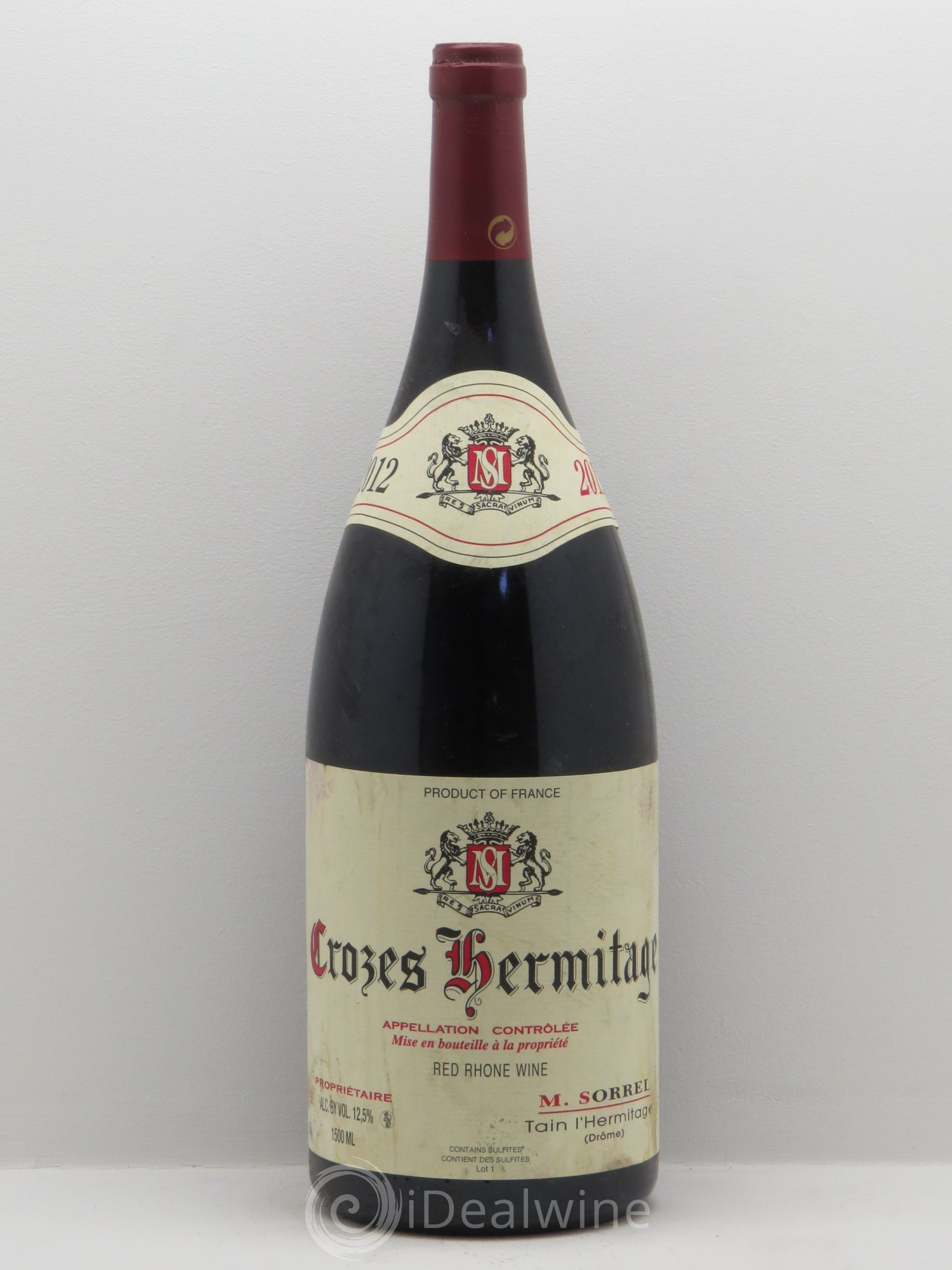 Crozes-Hermitage Marc Sorrel 2012 - Posten von 1 Magnum - 0