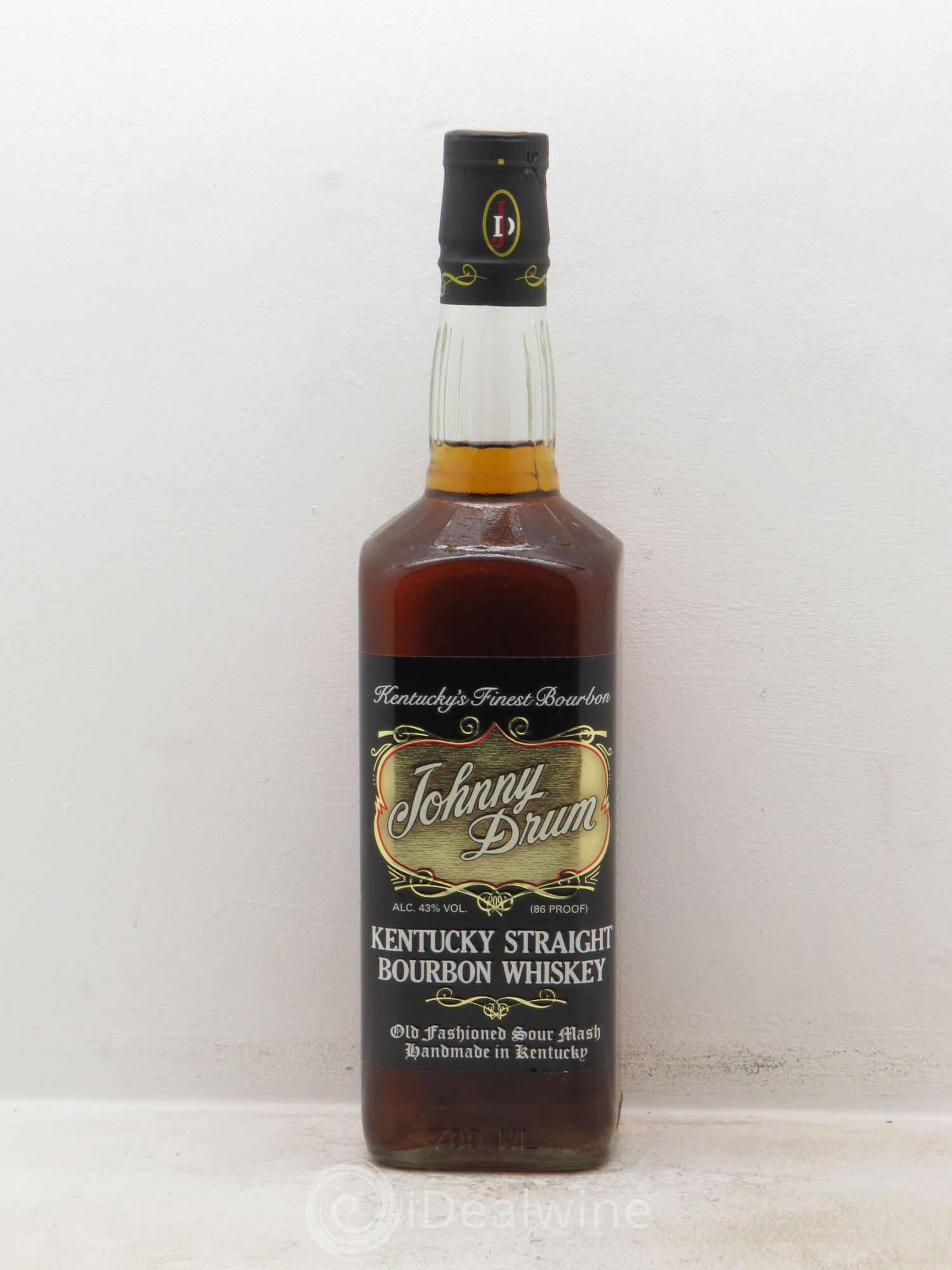 Whisky Kentucky Straight bourbon Johnny Drum 43° (70cl) (sans prix de réserve) - Posten von 1 Flasche - 0