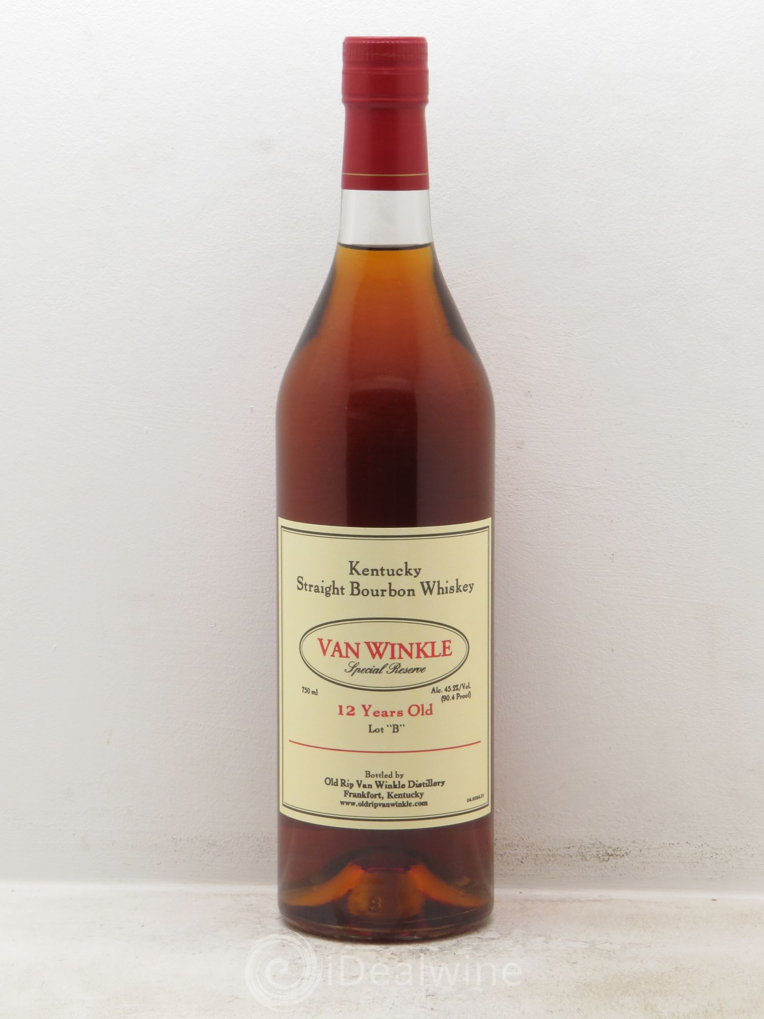 Whisky Kentucky Papy Van Winkle special reserve 12YO lot B 45,2° (70cl) - Posten von 1 Flasche - 0