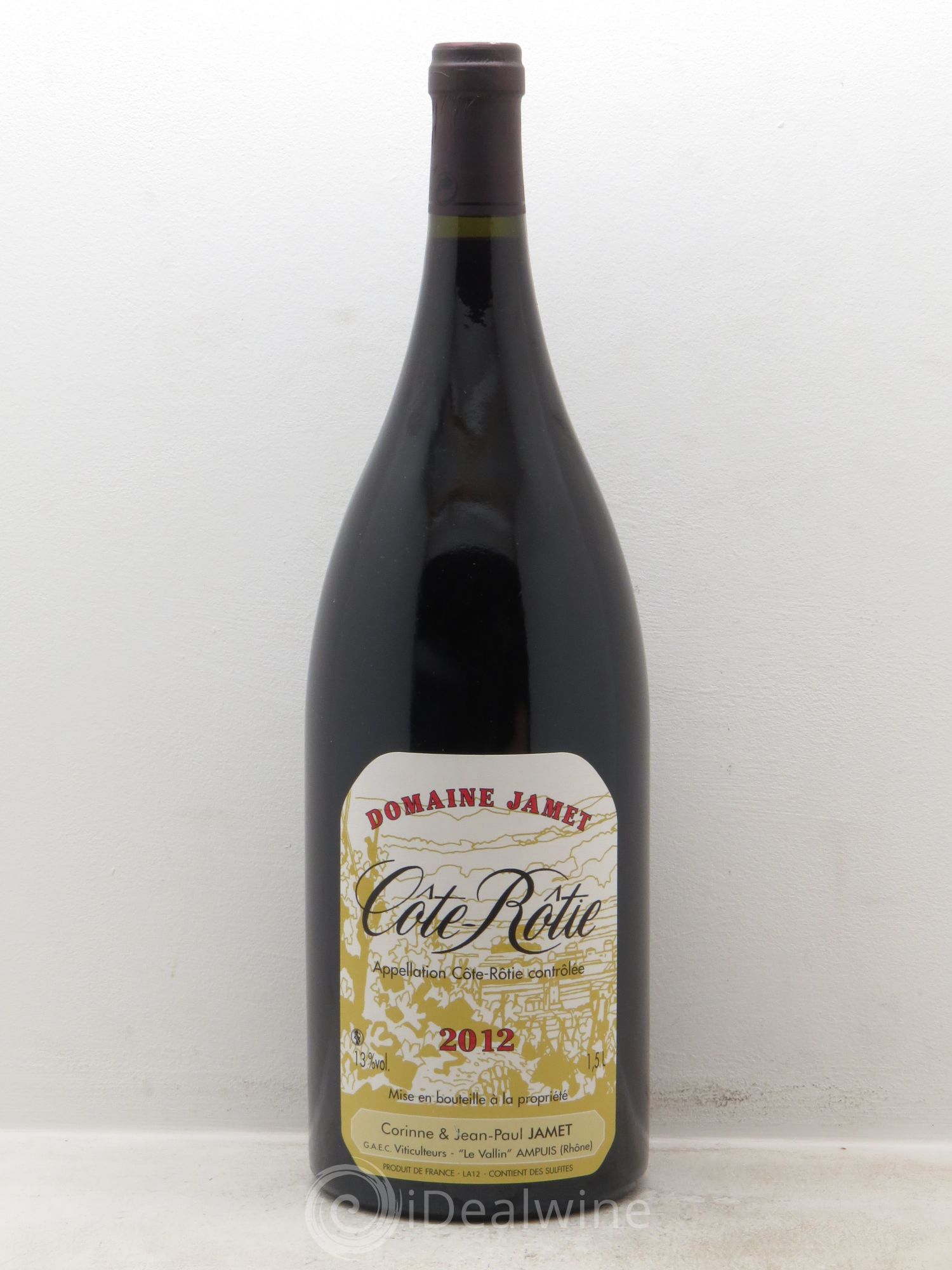 Côte-Rôtie Jamet (Domaine) 2012 - Lot de 1 magnum - 0