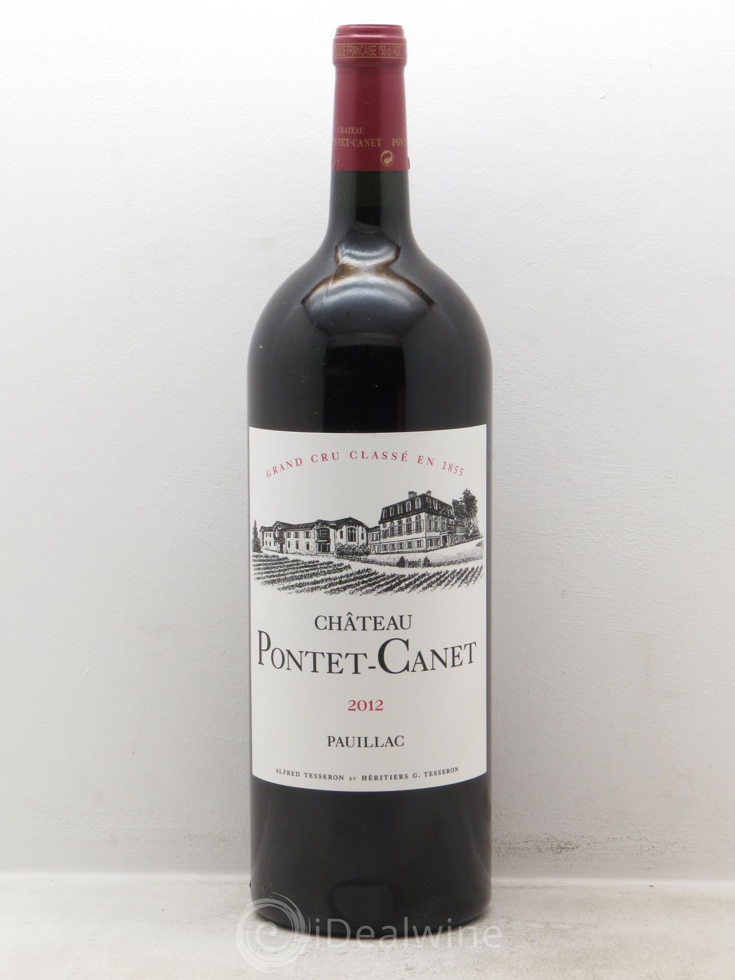 Château Pontet Canet 5ème Grand Cru Classé 2012 - Lot de 1 magnum - 0