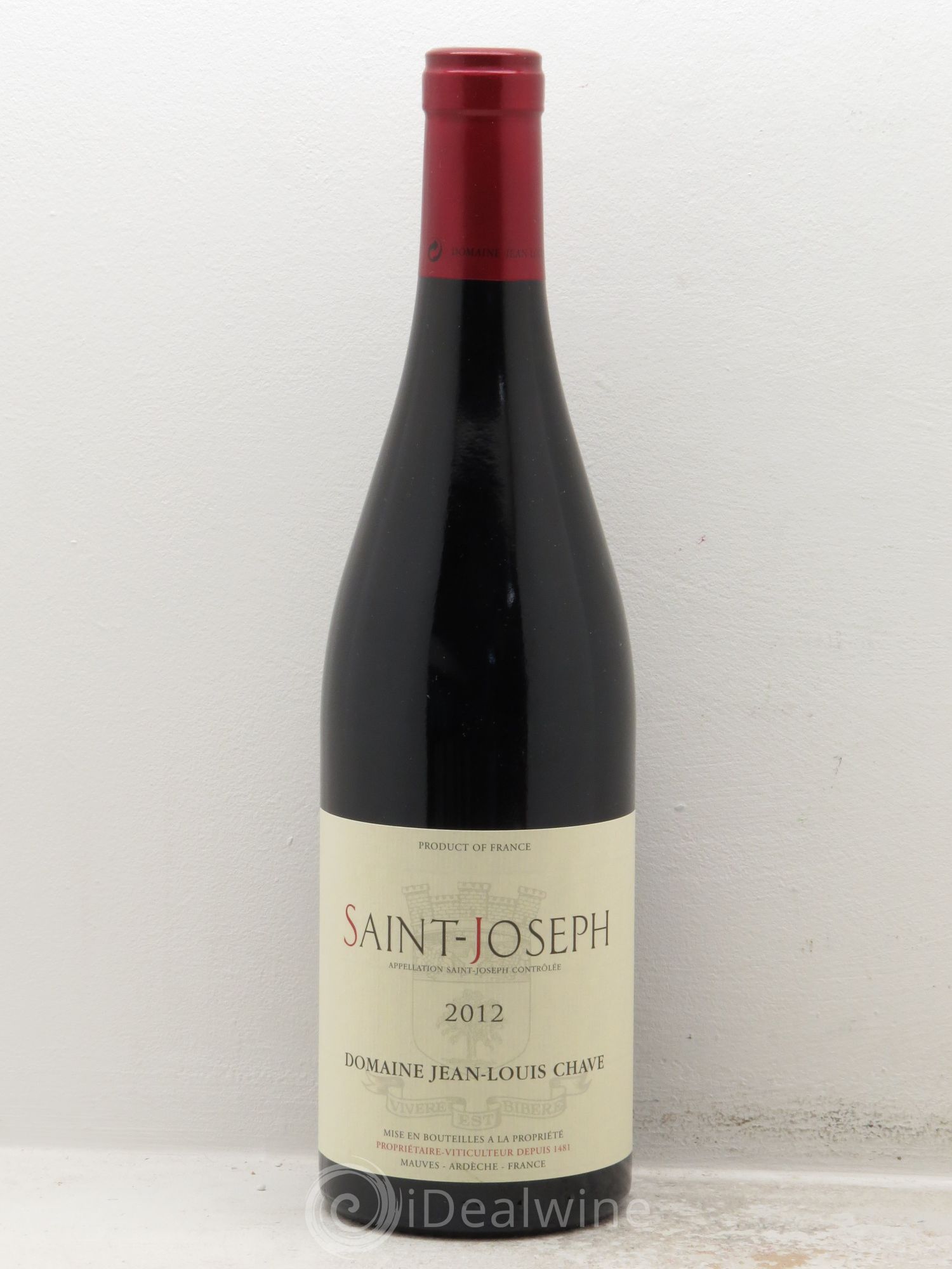 Saint-Joseph Jean-Louis Chave 2012 - Lot de 1 bouteille - 0