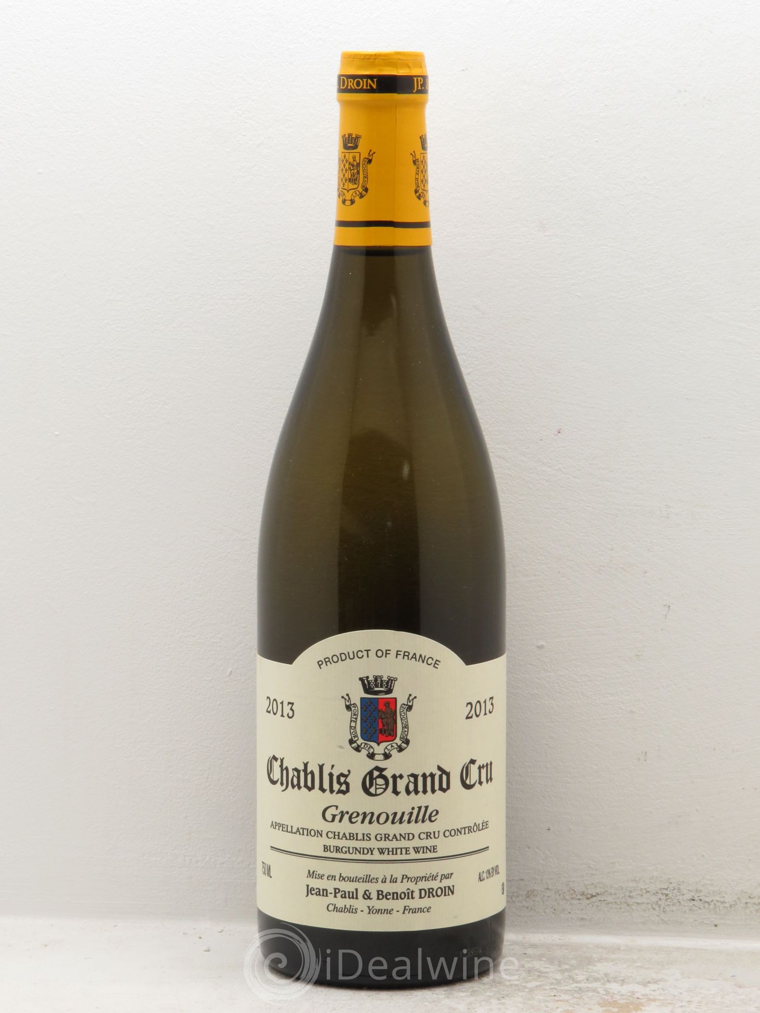 Chablis Grand Cru 2013 - Lot de 1 bouteille - 0
