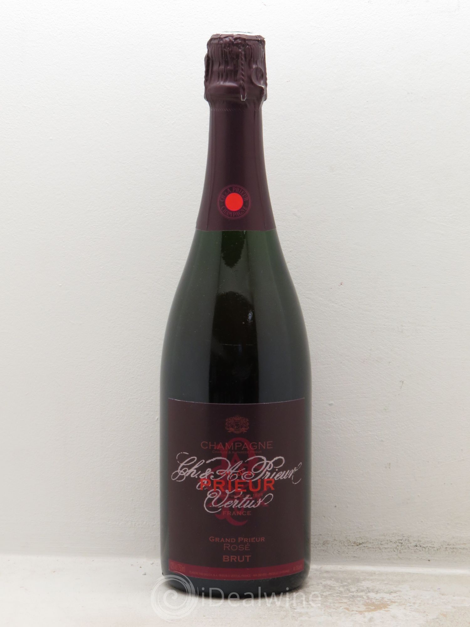 Champagne - Prieur Cuvée Vertus - Lot de 1 bouteille - 0