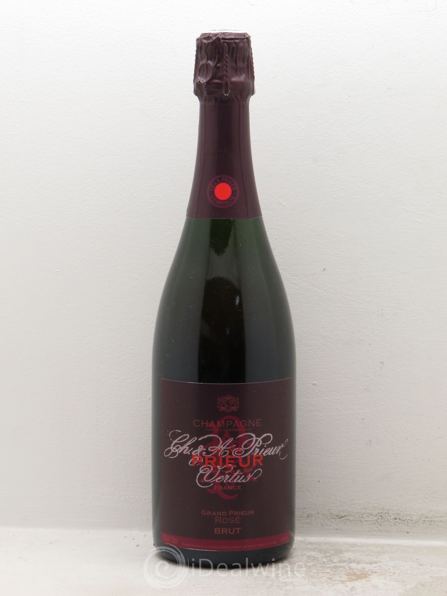 Champagne - Prieur Cuvée Vertus - Lot de 1 bouteille - 0