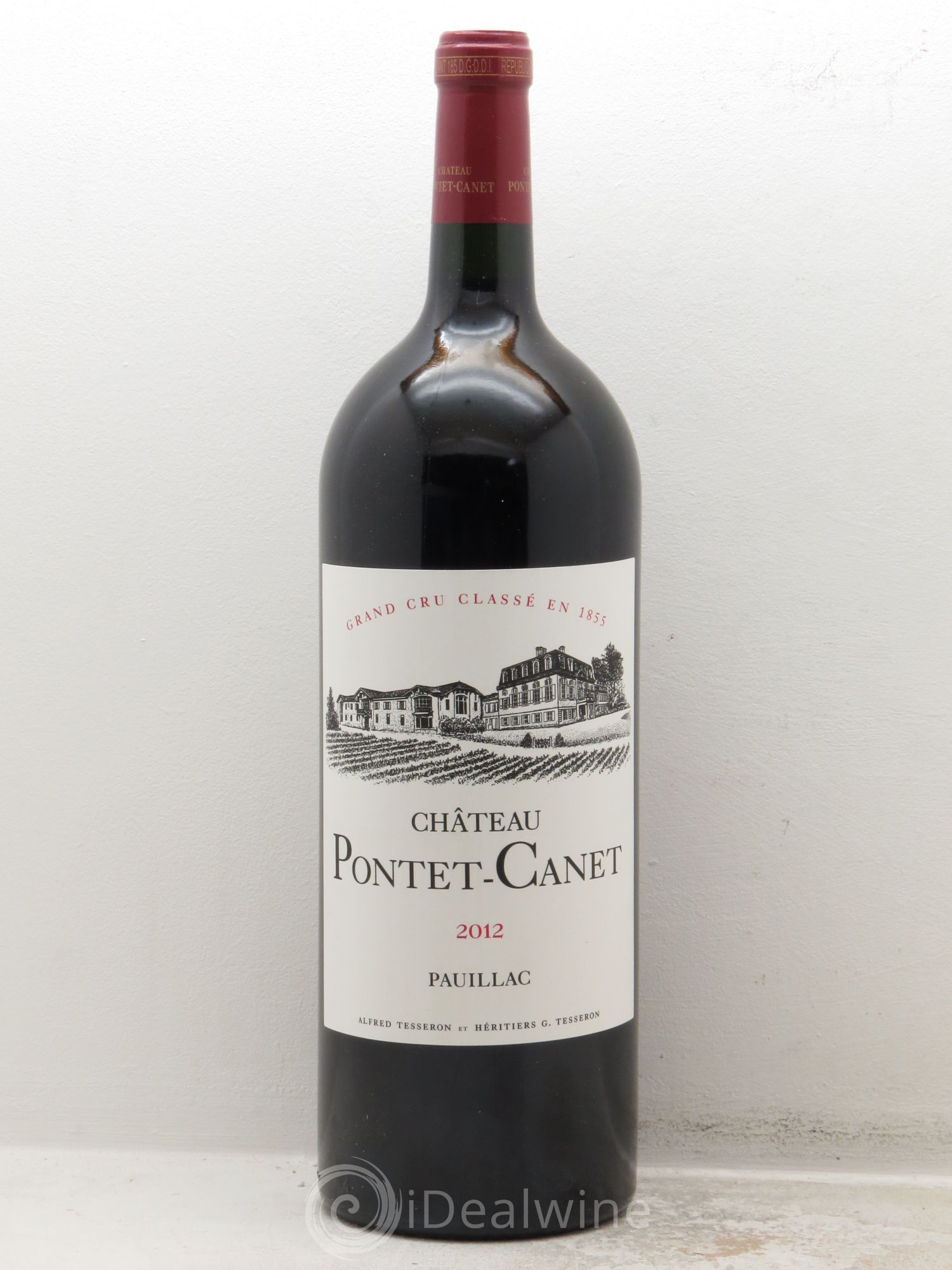 Château Pontet Canet 5ème Grand Cru Classé 2012 - Lot de 1 magnum - 0