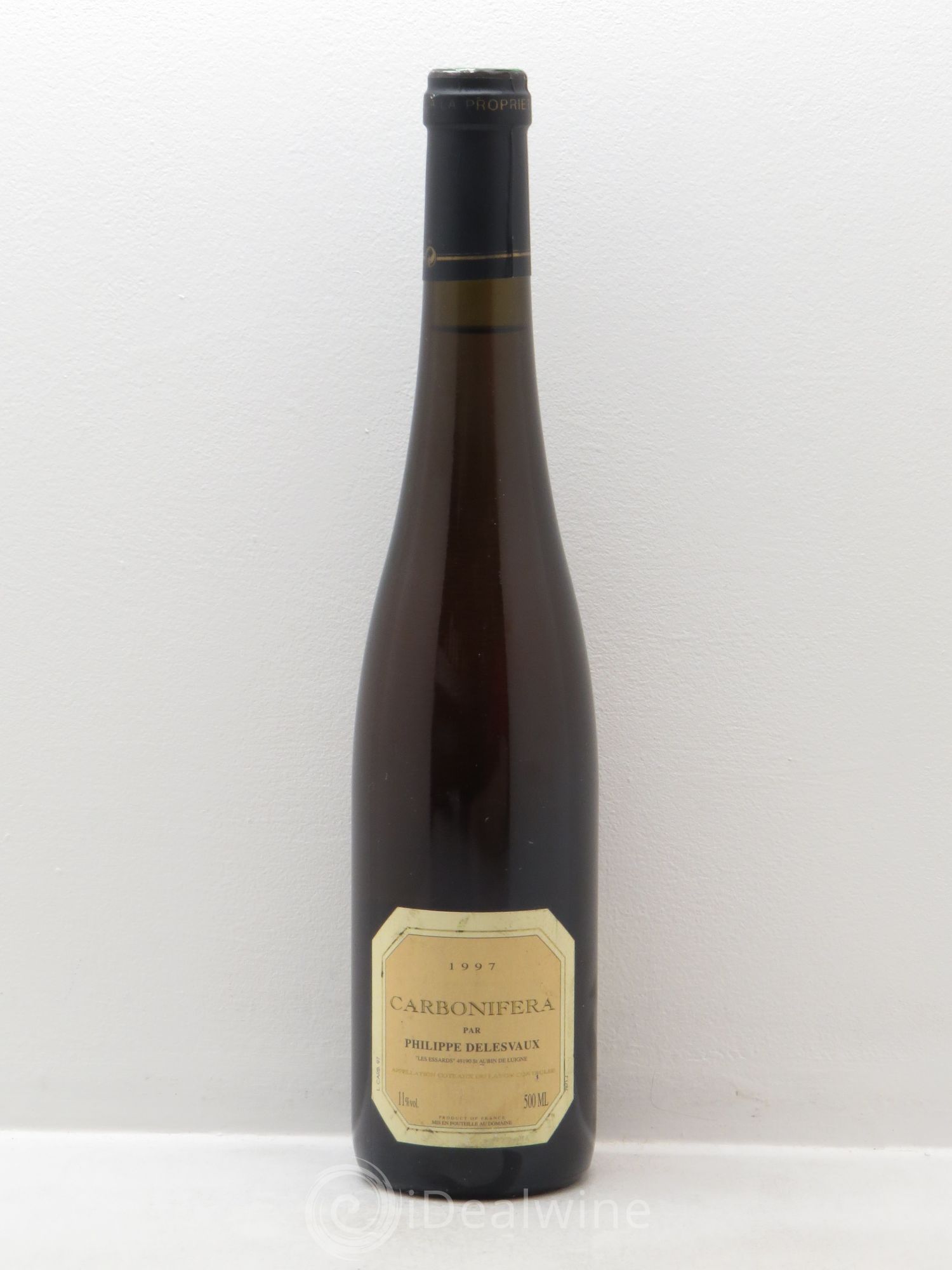 Coteaux du Layon Carbonifera P Delesvaux (50cl) 1997 - Posten von 1 Flasche - 0