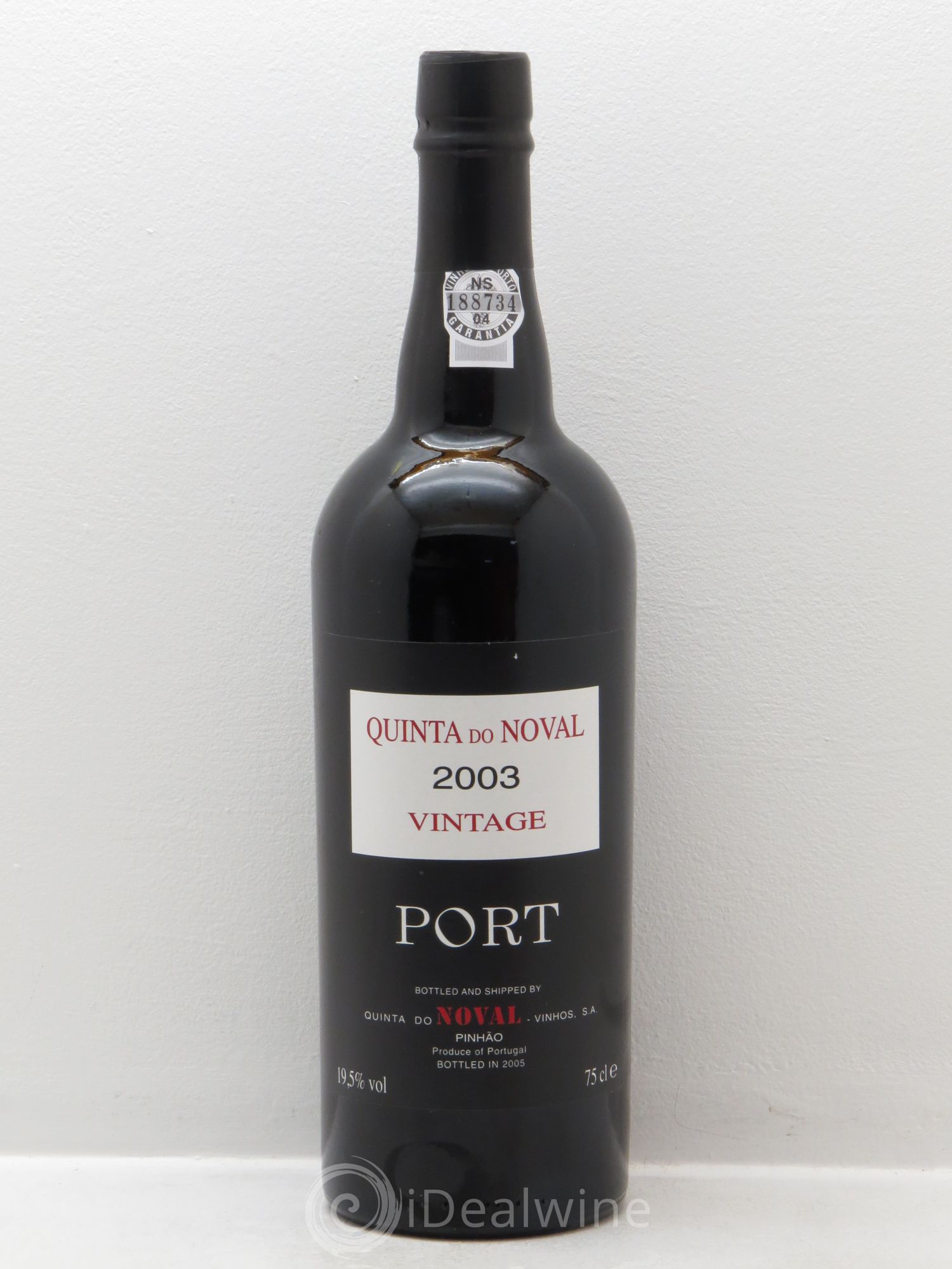 Porto Quinta Do Noval Vintage 2003 - Lot de 1 bouteille - 0