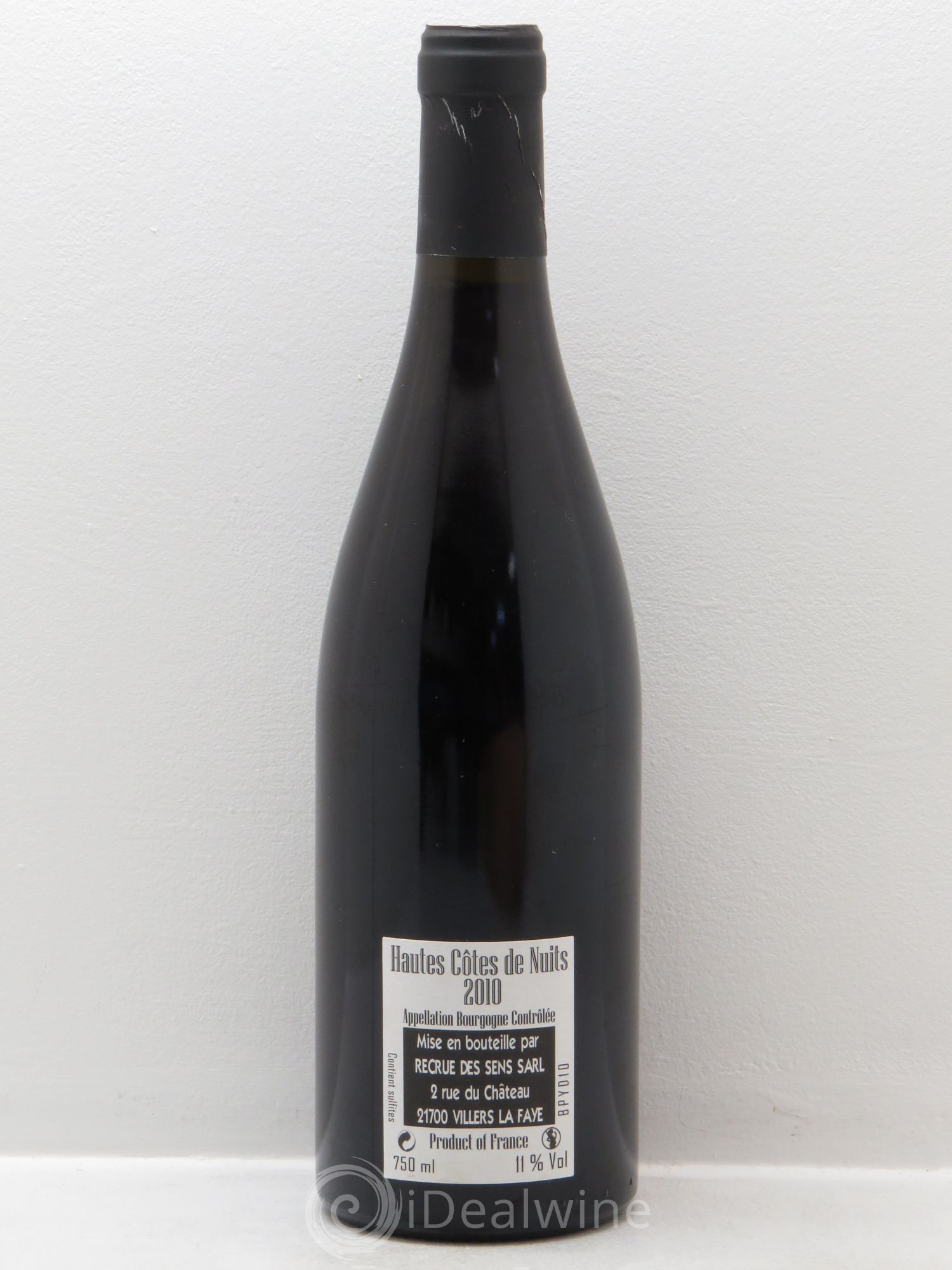 Hautes-Côtes de Nuits Yann Durieux 2010 - Posten von 1 Flasche - 1
