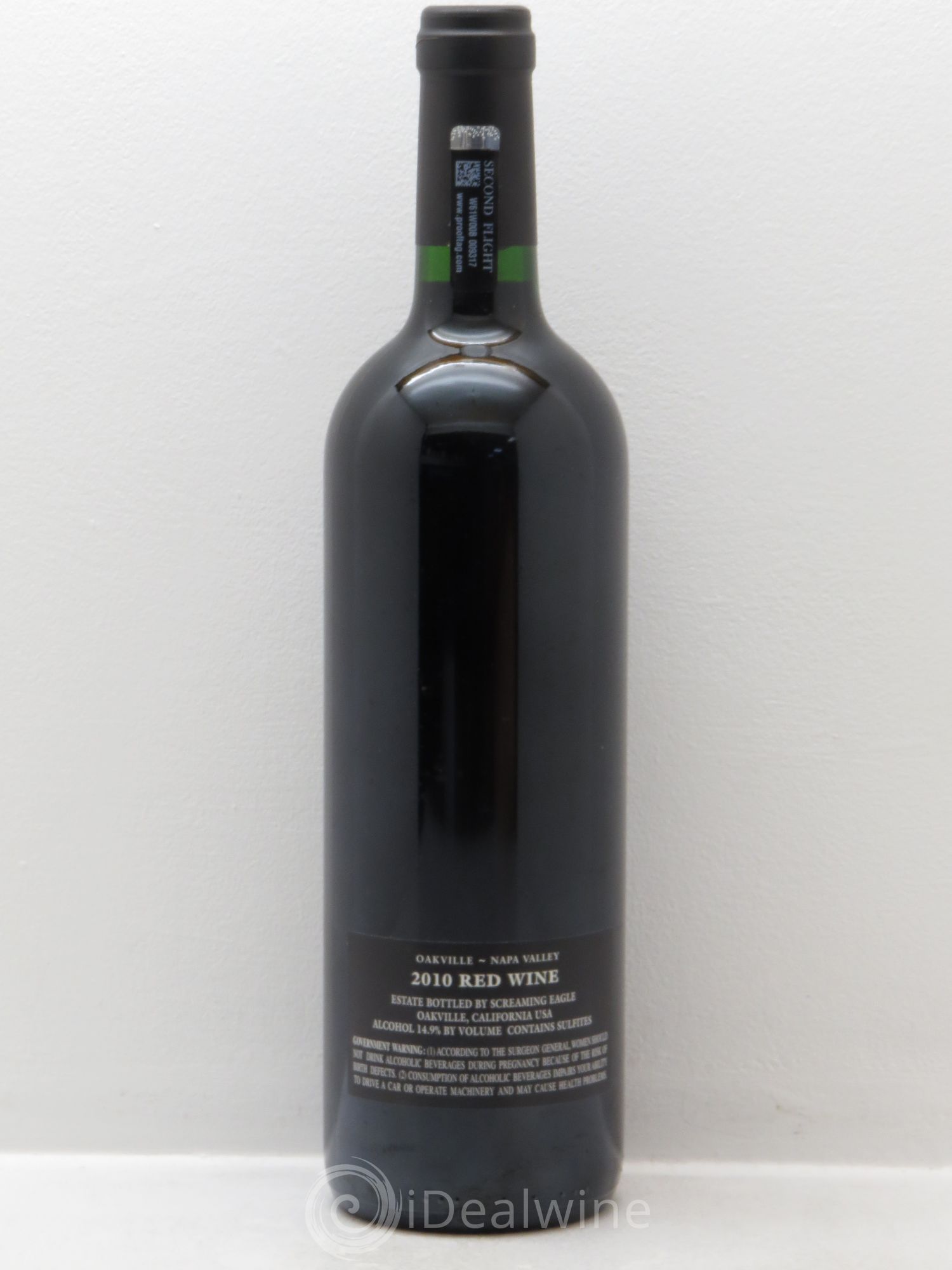 Oakville Napa Valley Screaming Eagle Stanley Kroenke Second Flight 2010 - Lot de 1 bouteille - 1