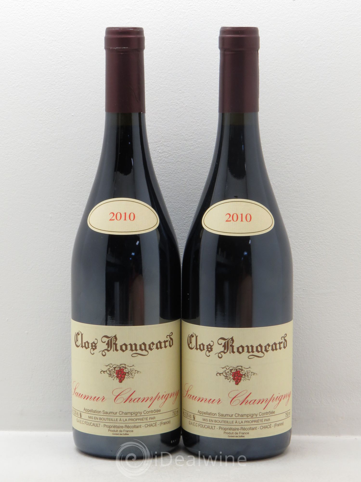 Saumur-Champigny Clos Rougeard 2010 - Lot de 2 bouteilles - 0
