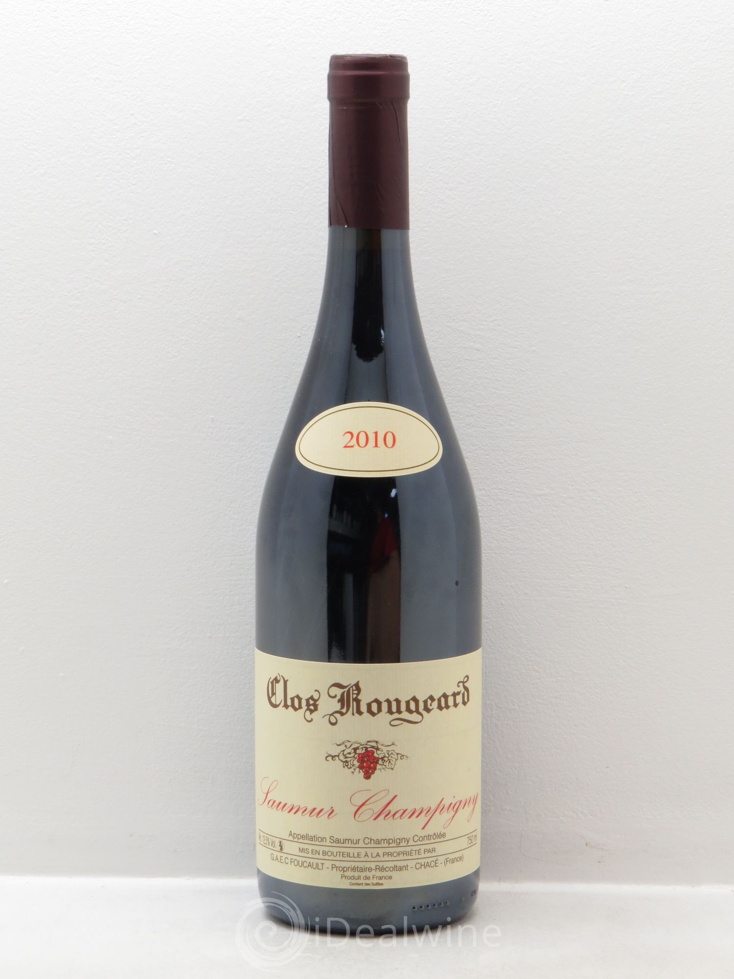 Saumur-Champigny Clos Rougeard 2010 - Lot de 1 bouteille - 0