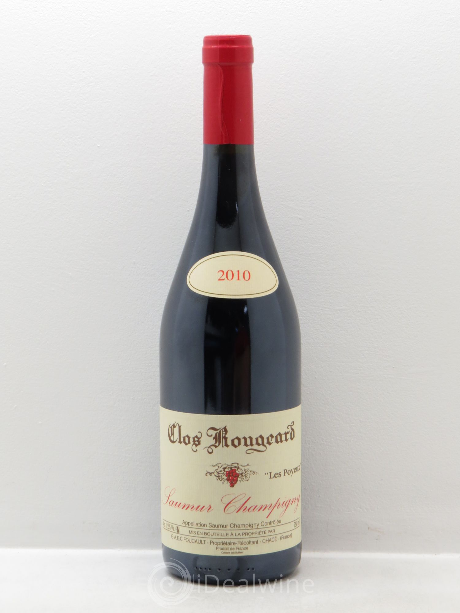 Saumur-Champigny Les Poyeux Clos Rougeard 2010 - Lot de 1 bouteille - 0